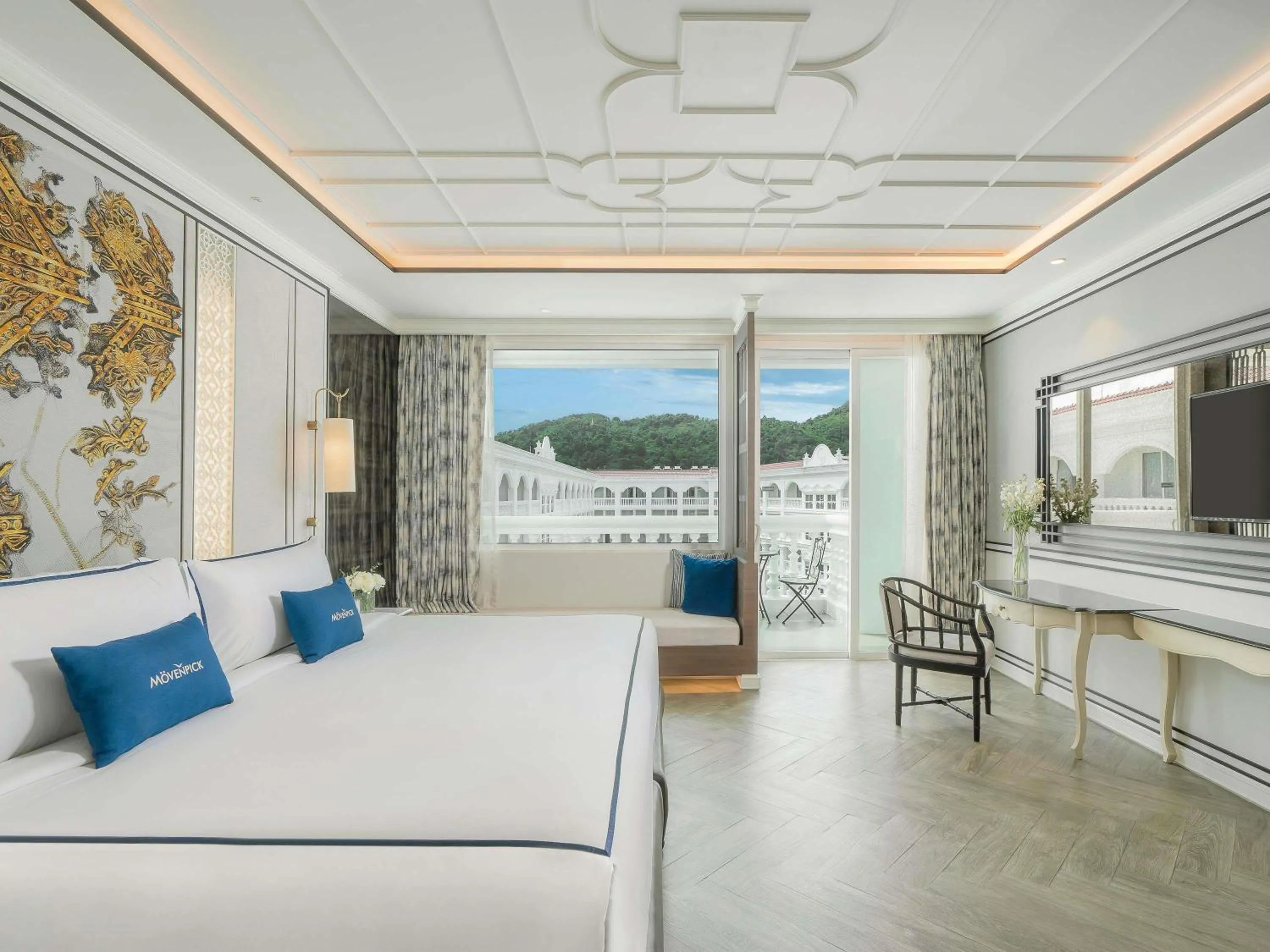 Bedroom, Bed in Mövenpick Myth Hotel Patong Phuket