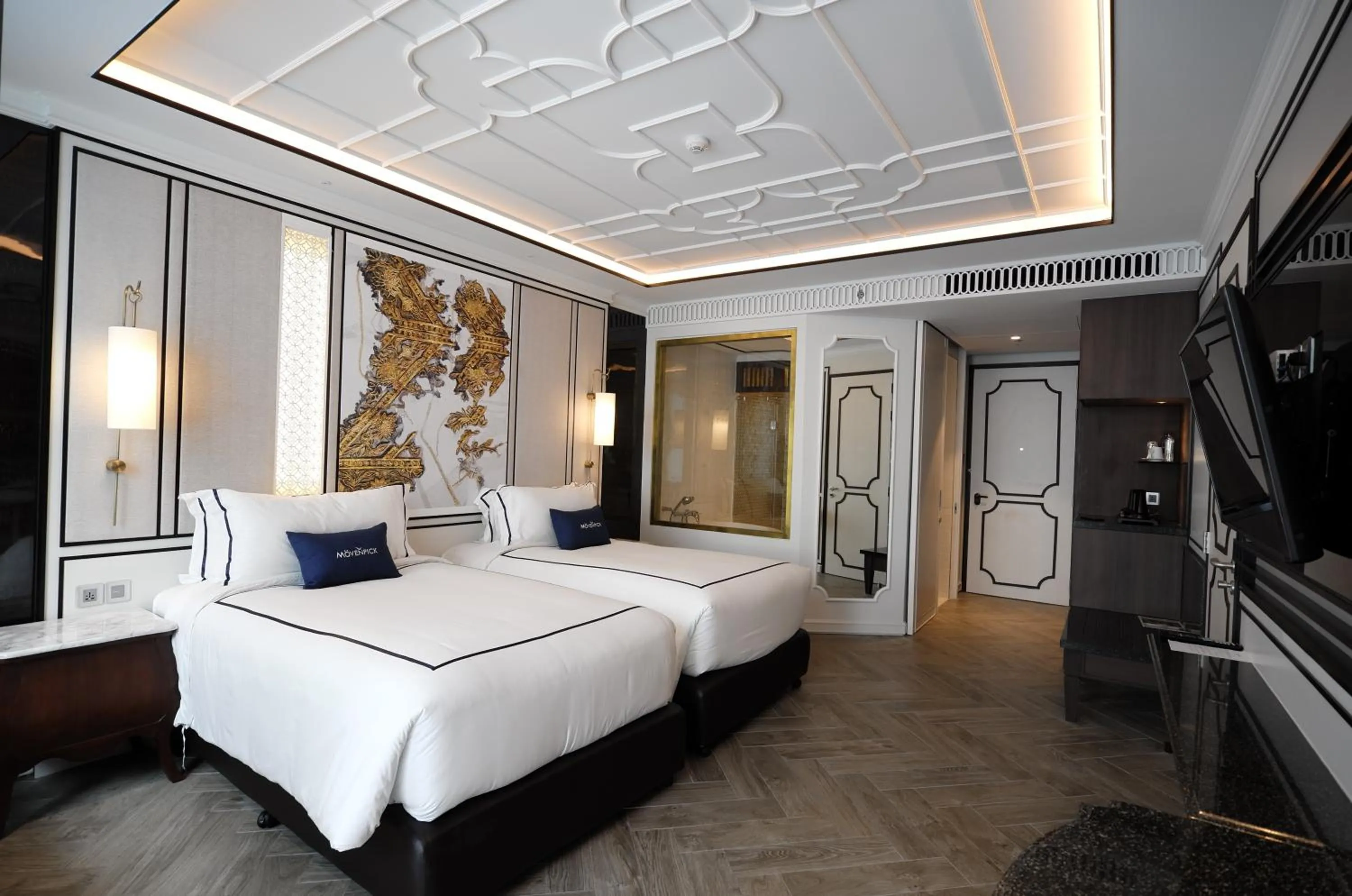 Bedroom, Bed in Mövenpick Myth Hotel Patong Phuket