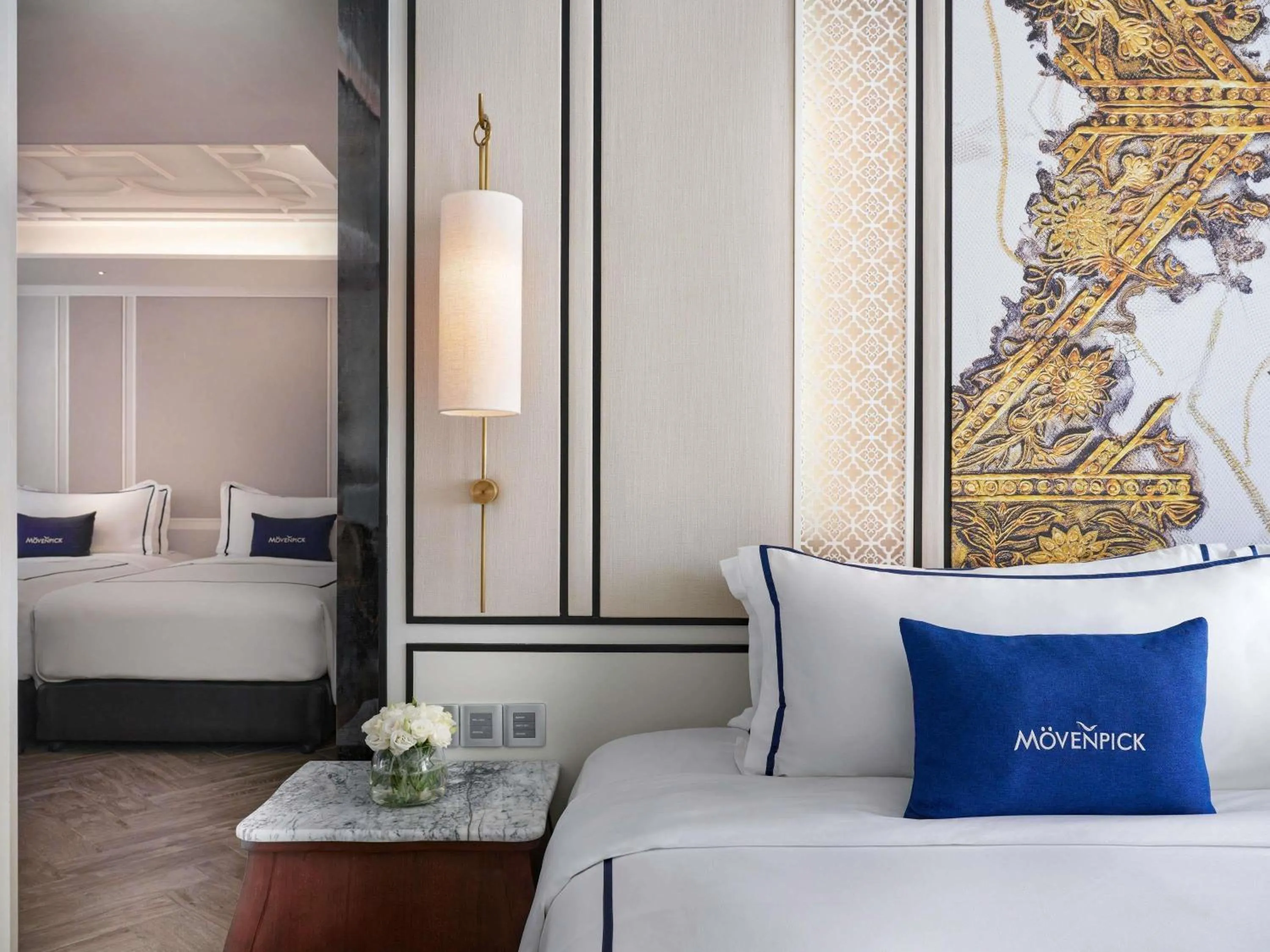 Bedroom, Bed in Mövenpick Myth Hotel Patong Phuket