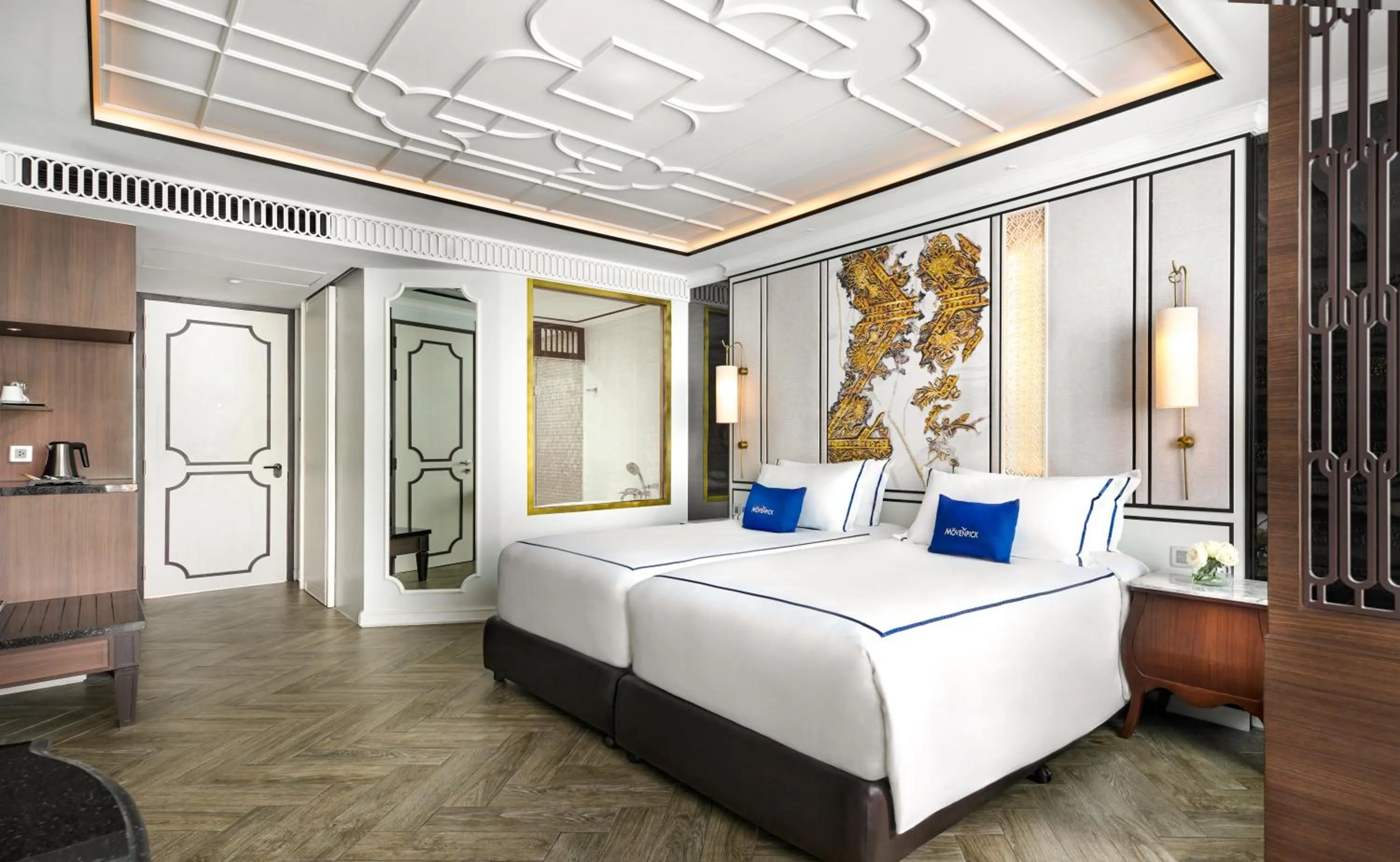 Bedroom, Bed in Mövenpick Myth Hotel Patong Phuket