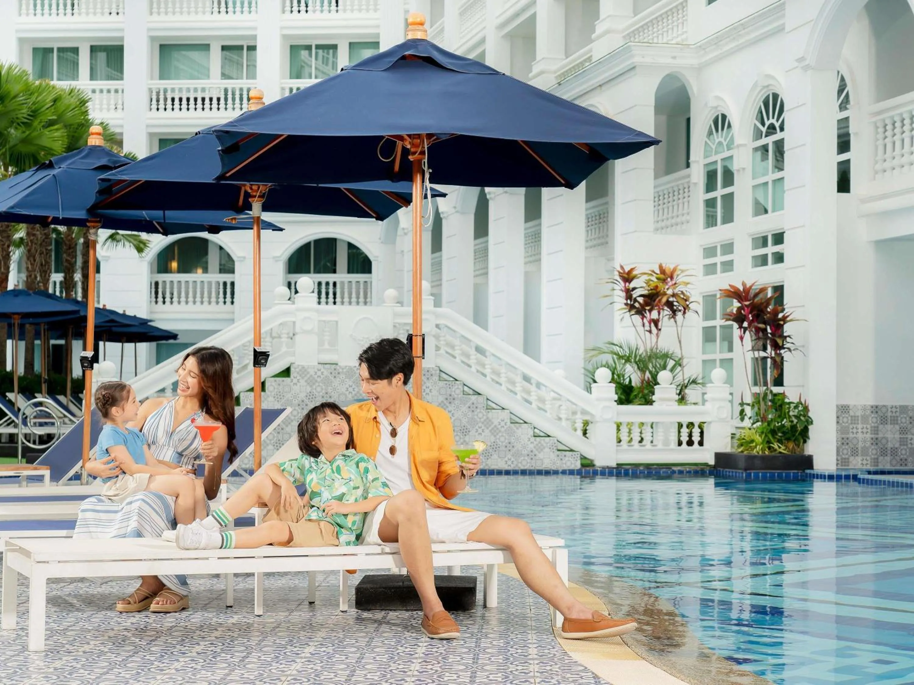 Pool view in Mövenpick Myth Hotel Patong Phuket