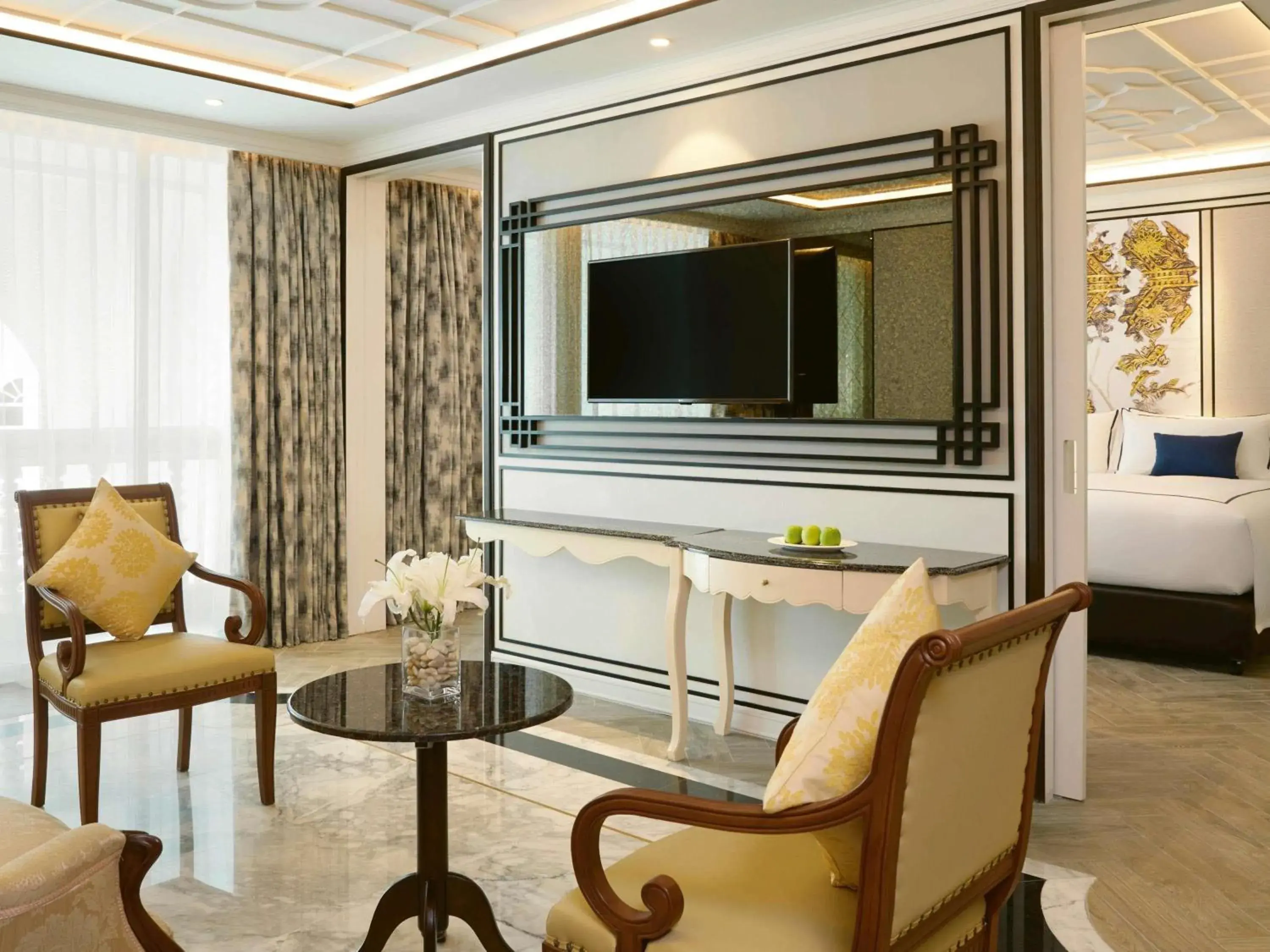 Bedroom in Mövenpick Myth Hotel Patong Phuket Bedroom in Mövenpick Myth Hotel Patong Phuket