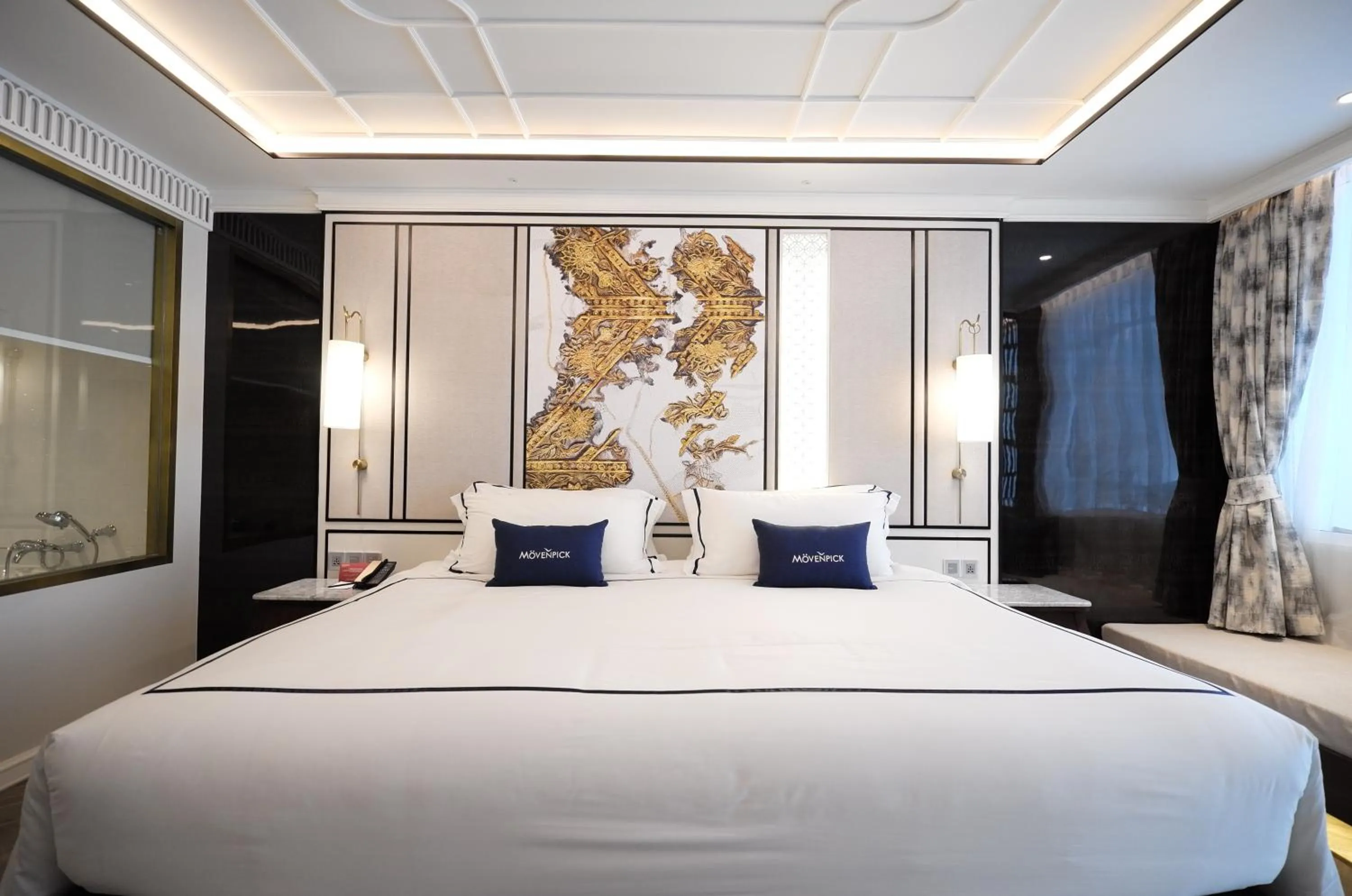 Bed in Mövenpick Myth Hotel Patong Phuket