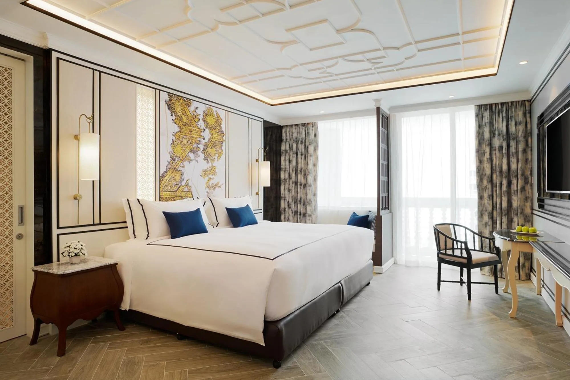 Bedroom, Bed in Mövenpick Myth Hotel Patong Phuket