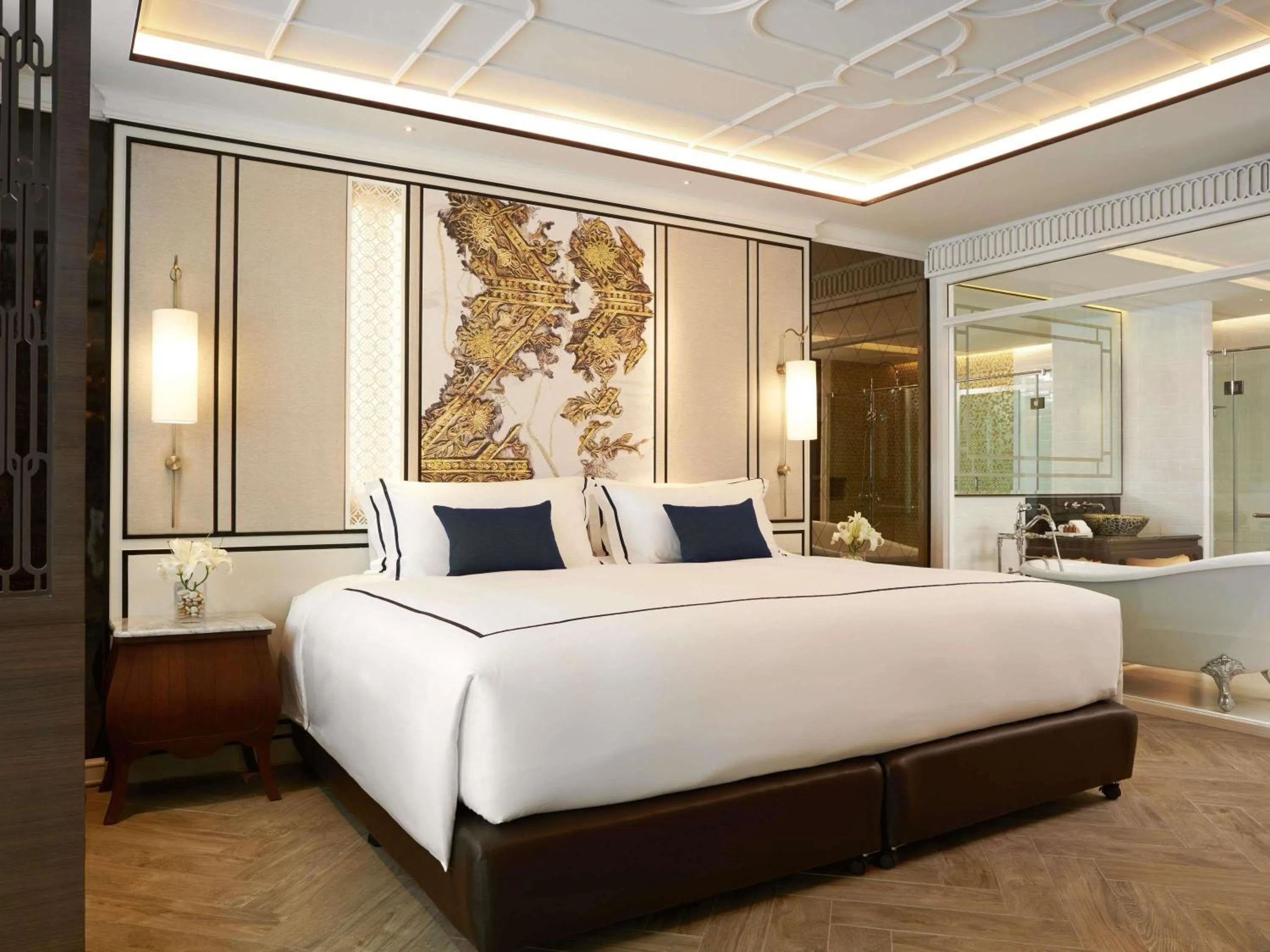 Bedroom, Bed in Mövenpick Myth Hotel Patong Phuket