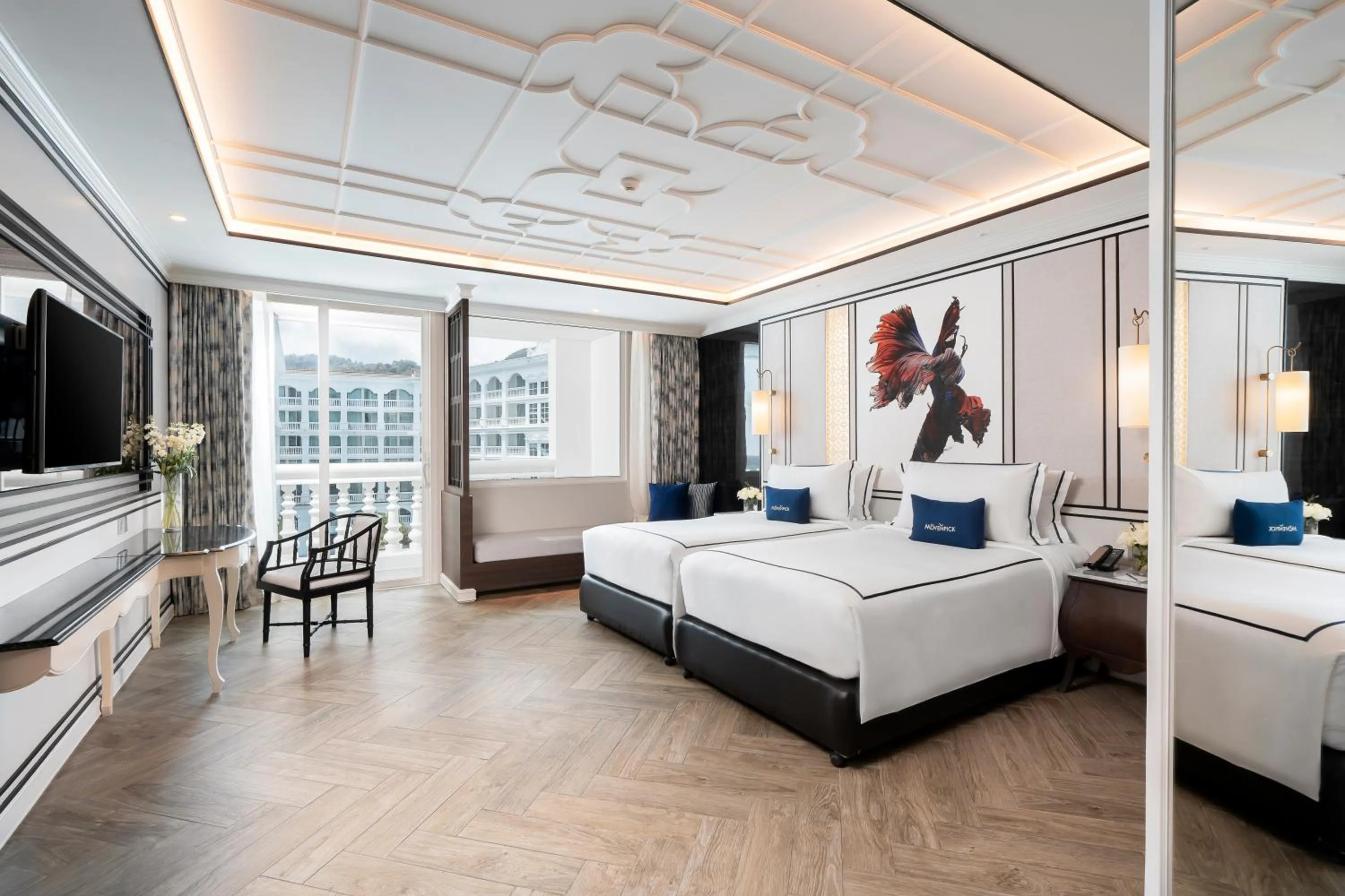 Bedroom, Bed in Mövenpick Myth Hotel Patong Phuket