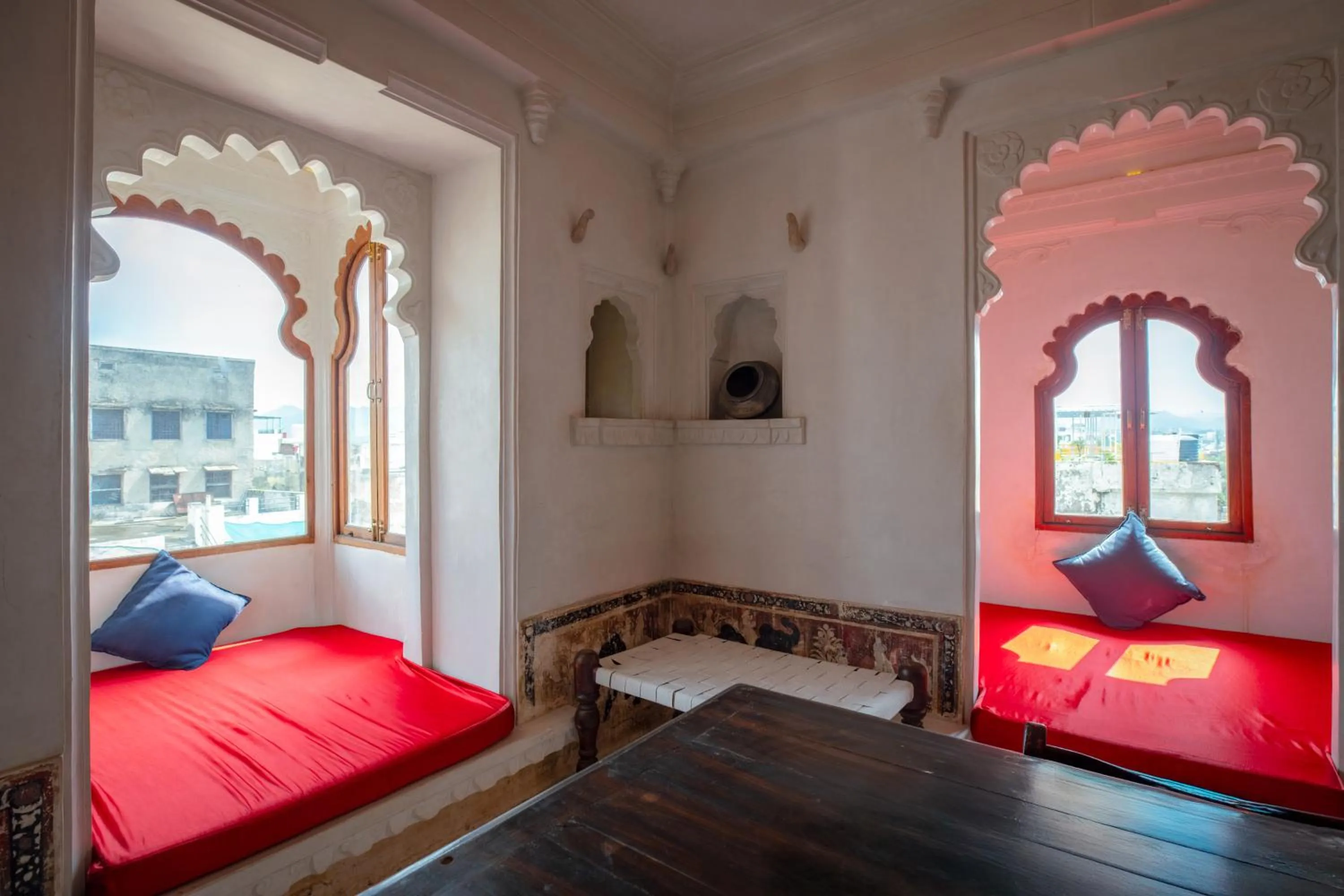 Lounge or bar, Bed in Madri Haveli
