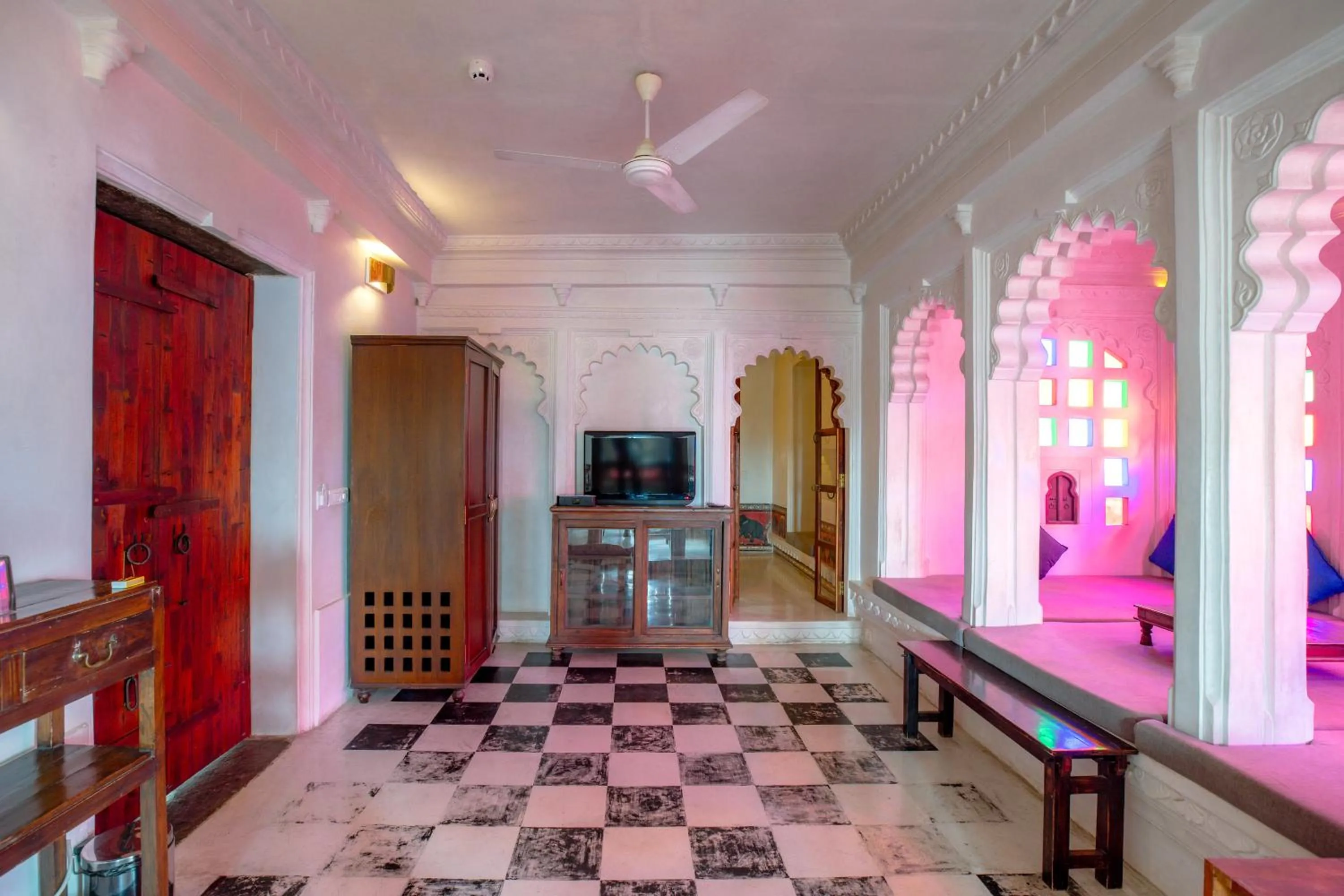 Lounge or bar in Madri Haveli