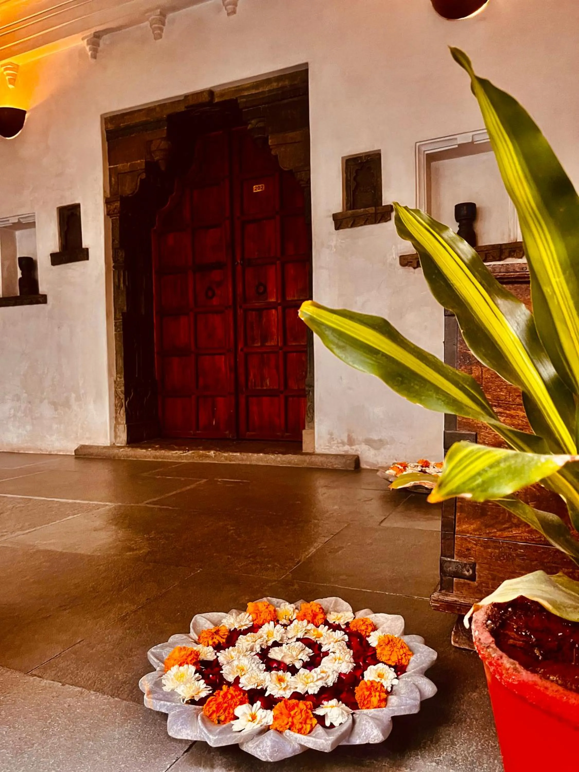 Floor plan in Madri Haveli