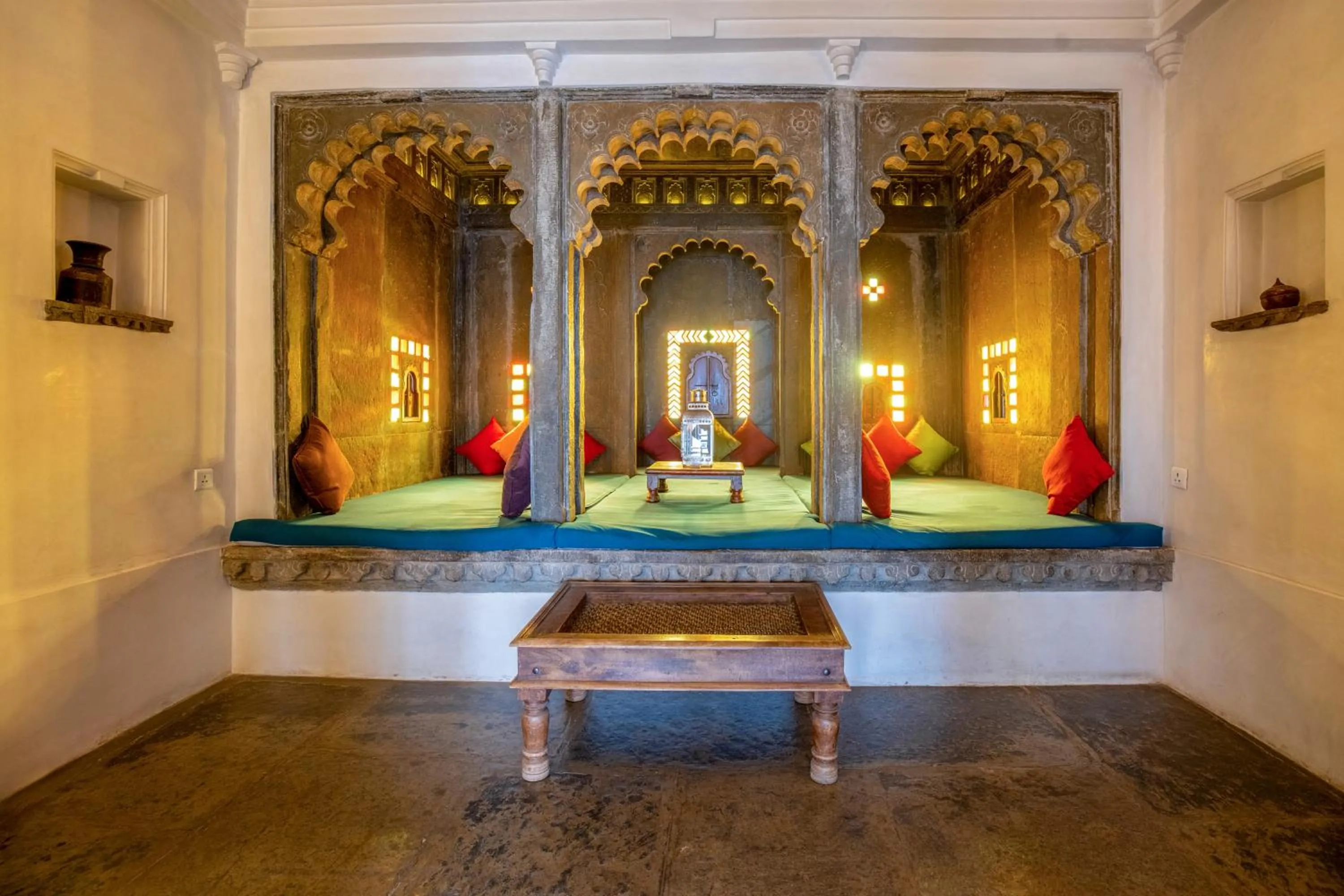 Lounge or bar in Madri Haveli