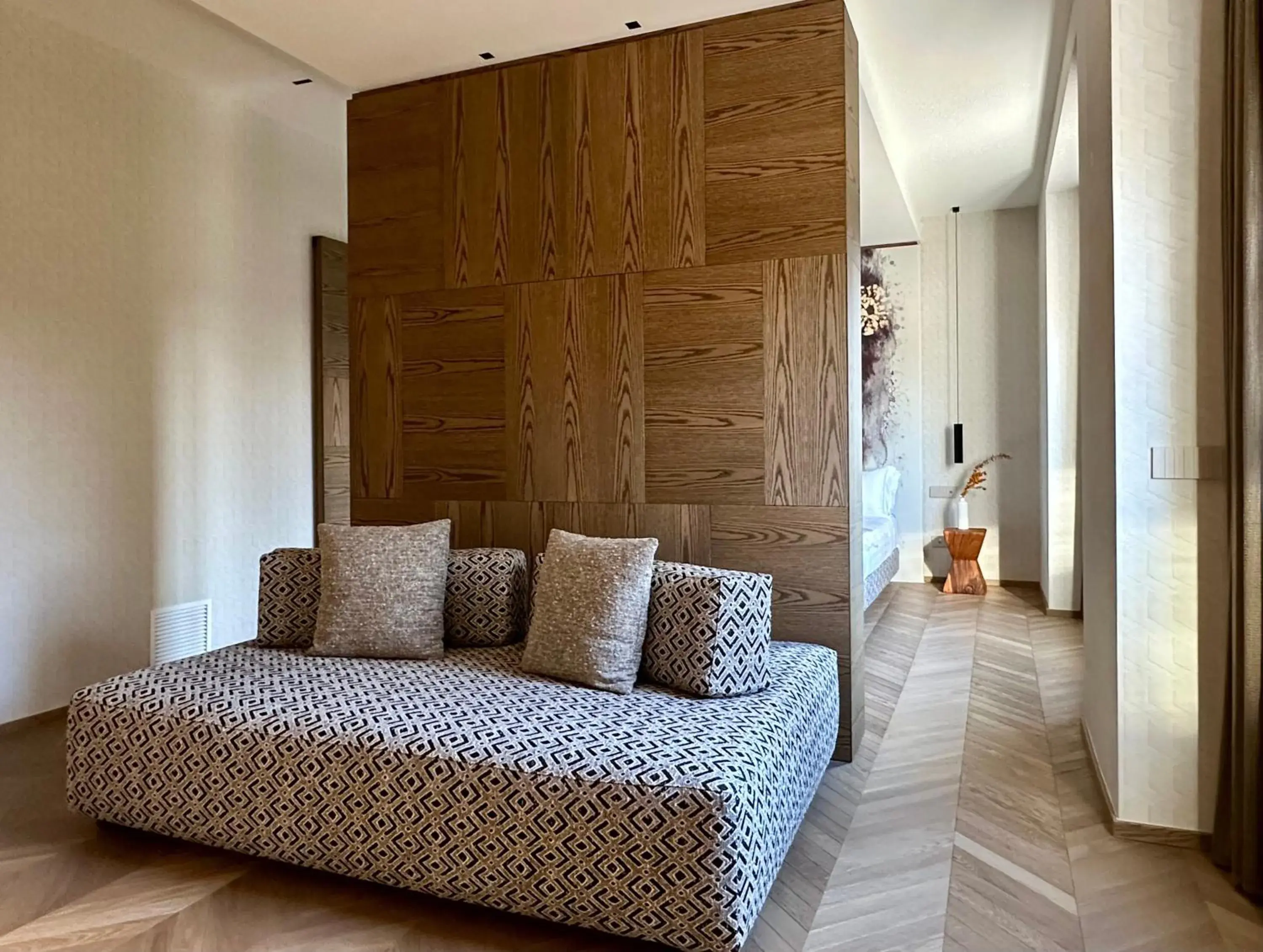 Seating area, Bed in Hotel Mealba Seating area, Bed in Hotel Mealba