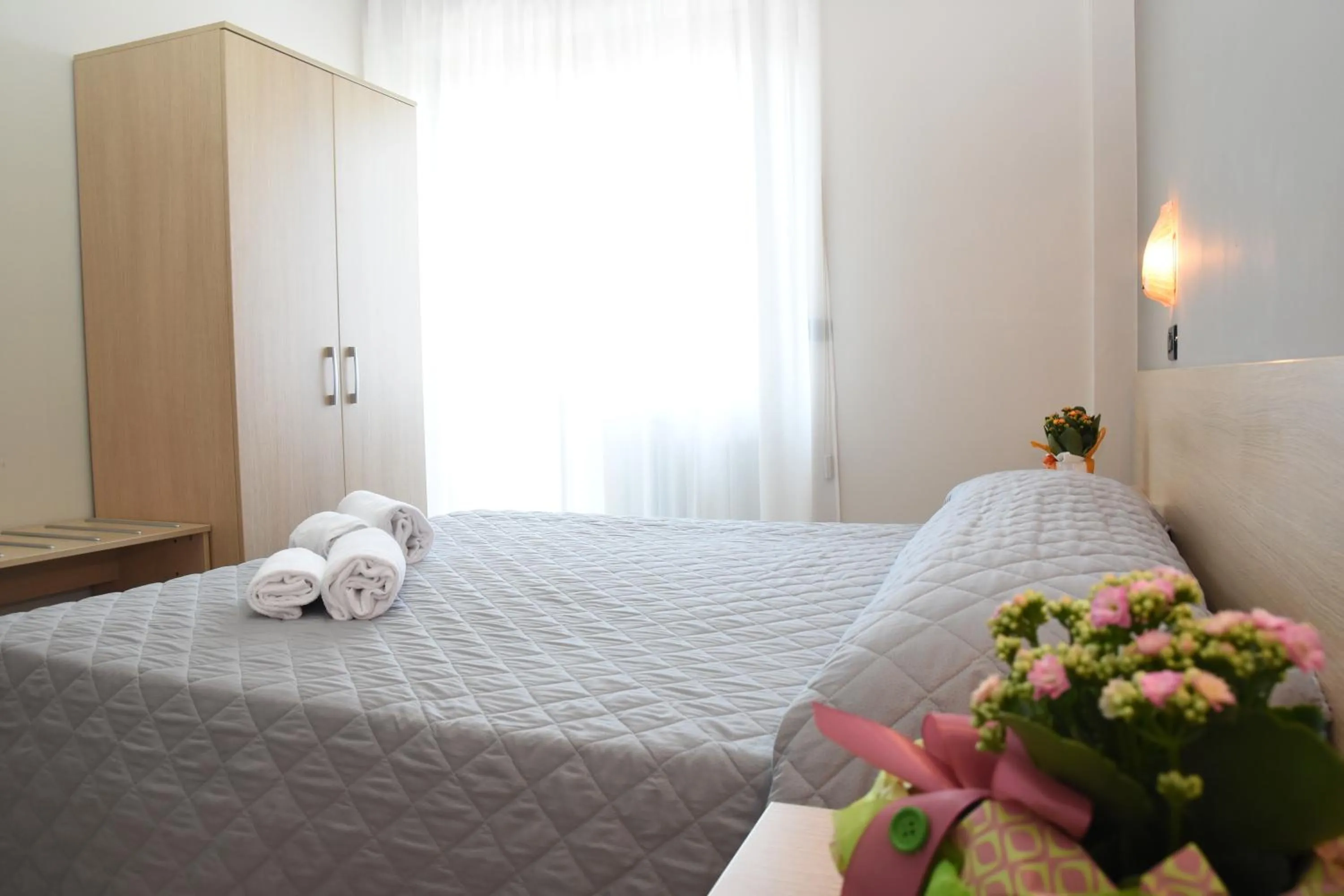 Bed in Hotel Excelsior