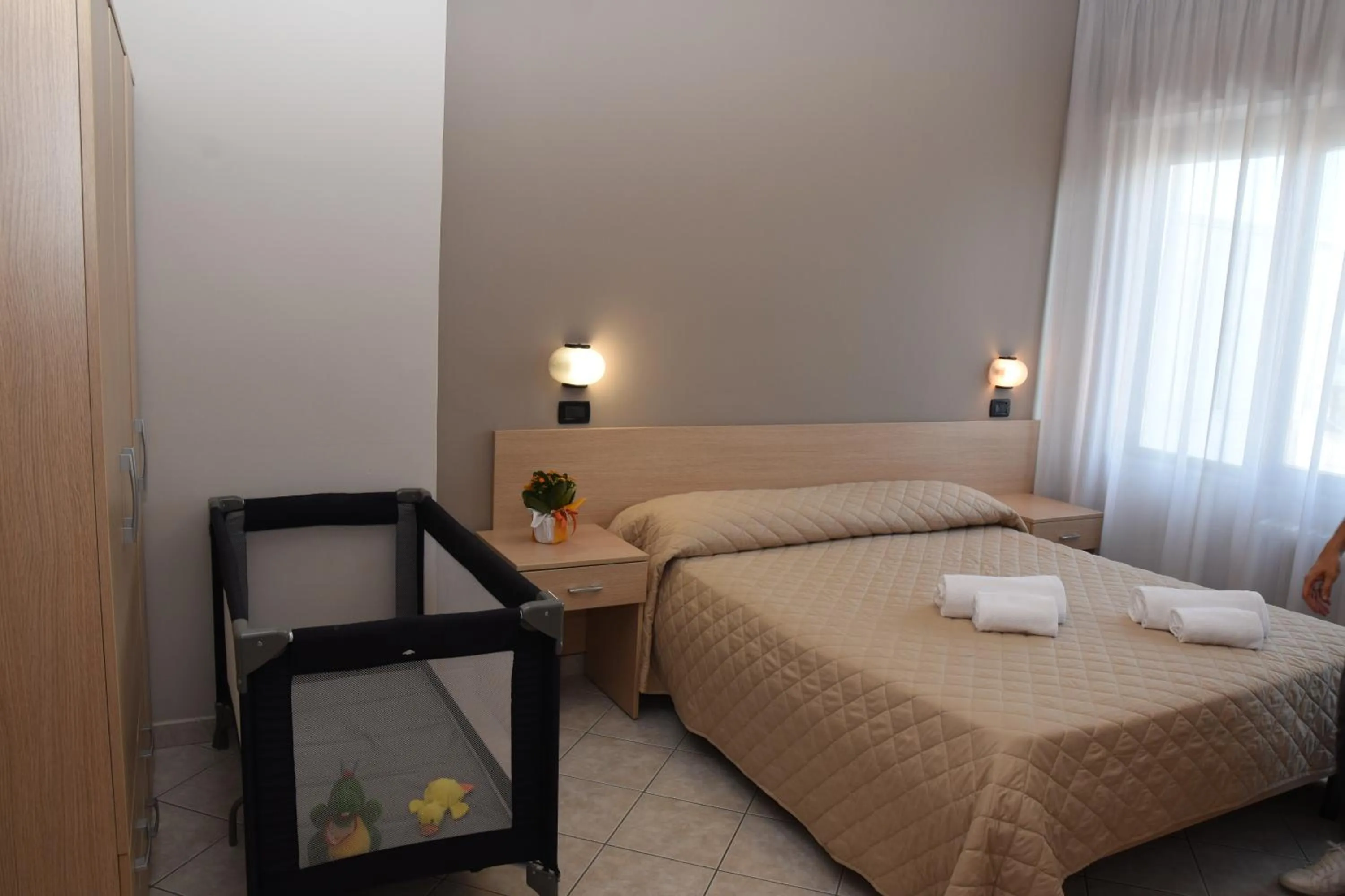 Bed in Hotel Excelsior