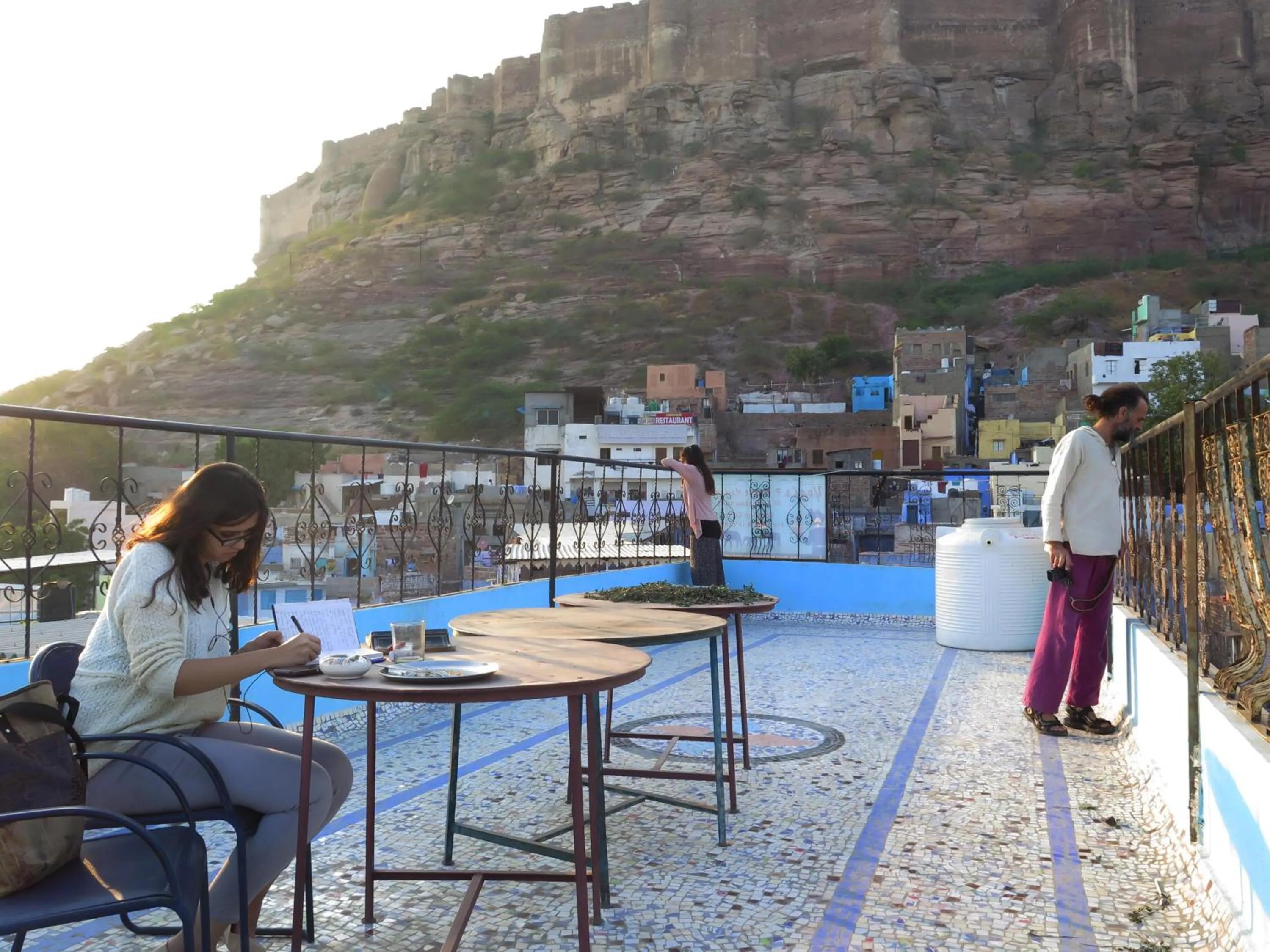 Day in Yogis Guest House