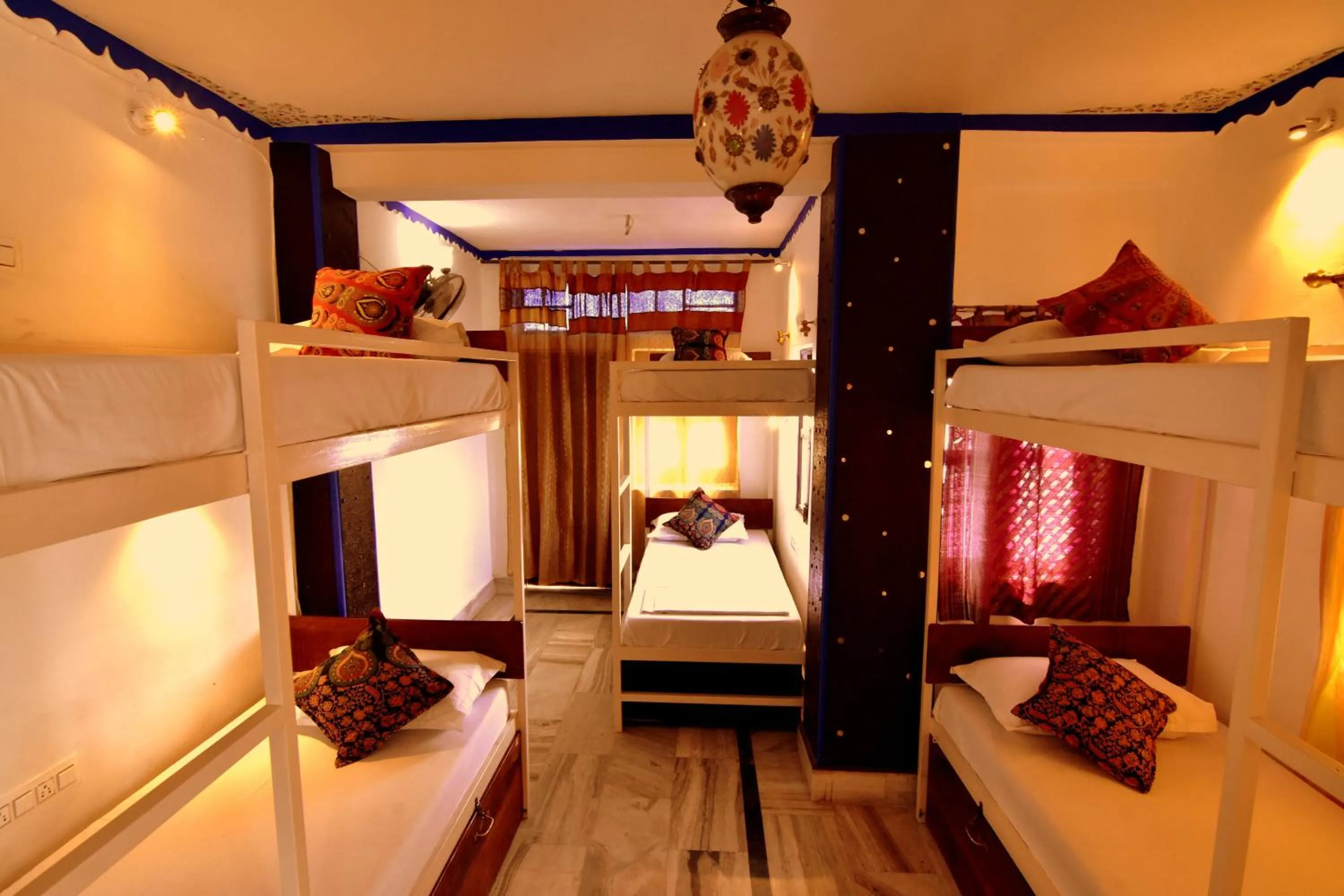 Photo of the whole room, Bed in Yogis Guest House