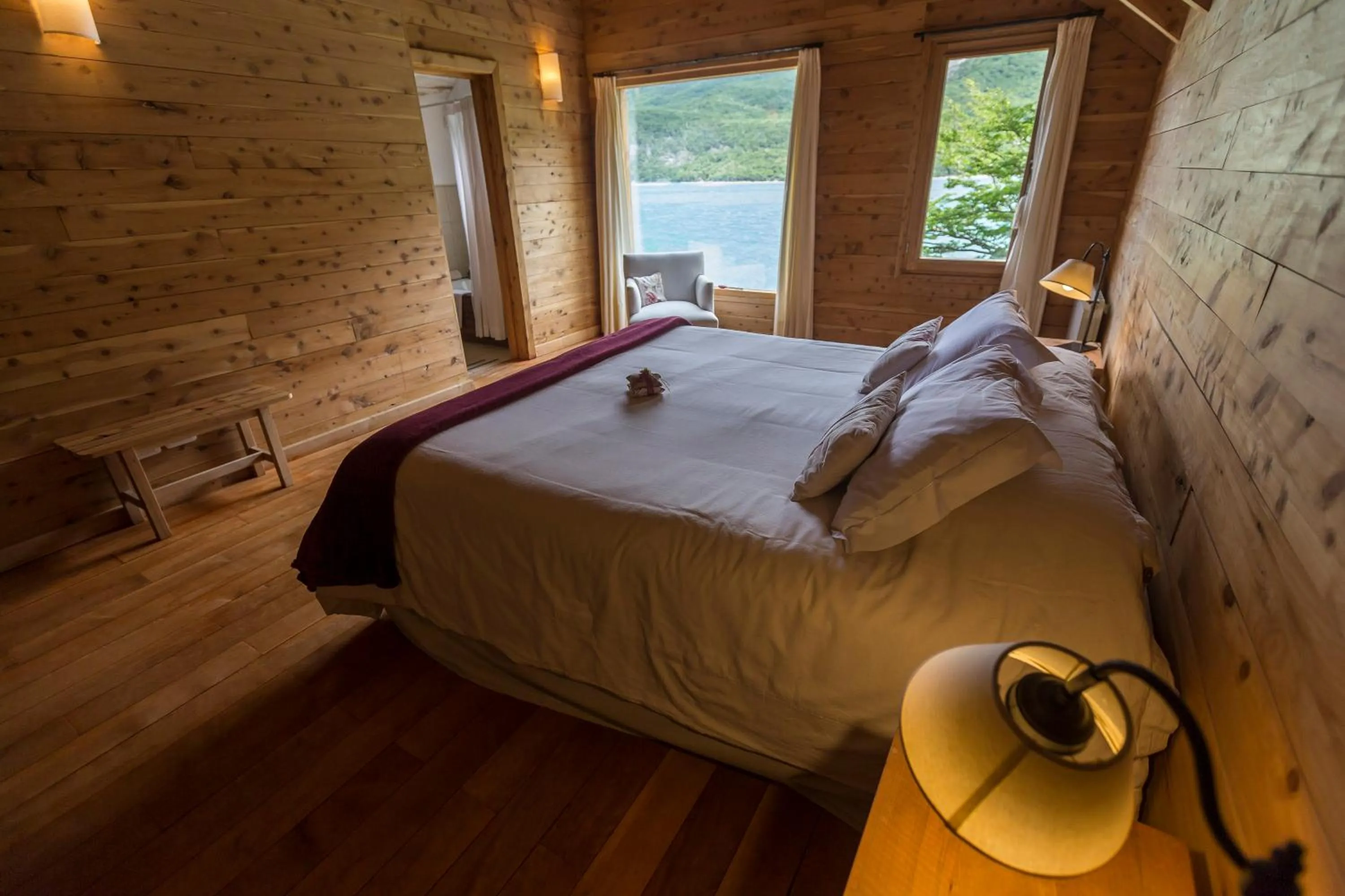 Bedroom, Bed in Aguas Arriba Lodge