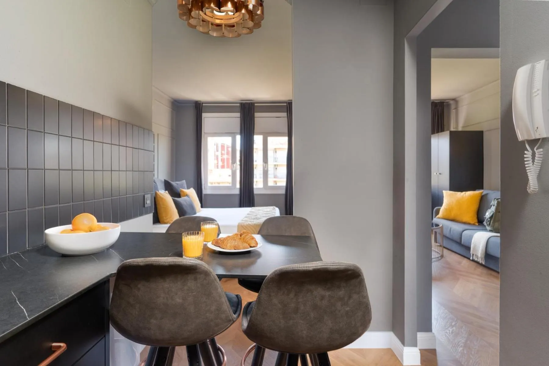 Kitchen or kitchenette in TSA Gran Via