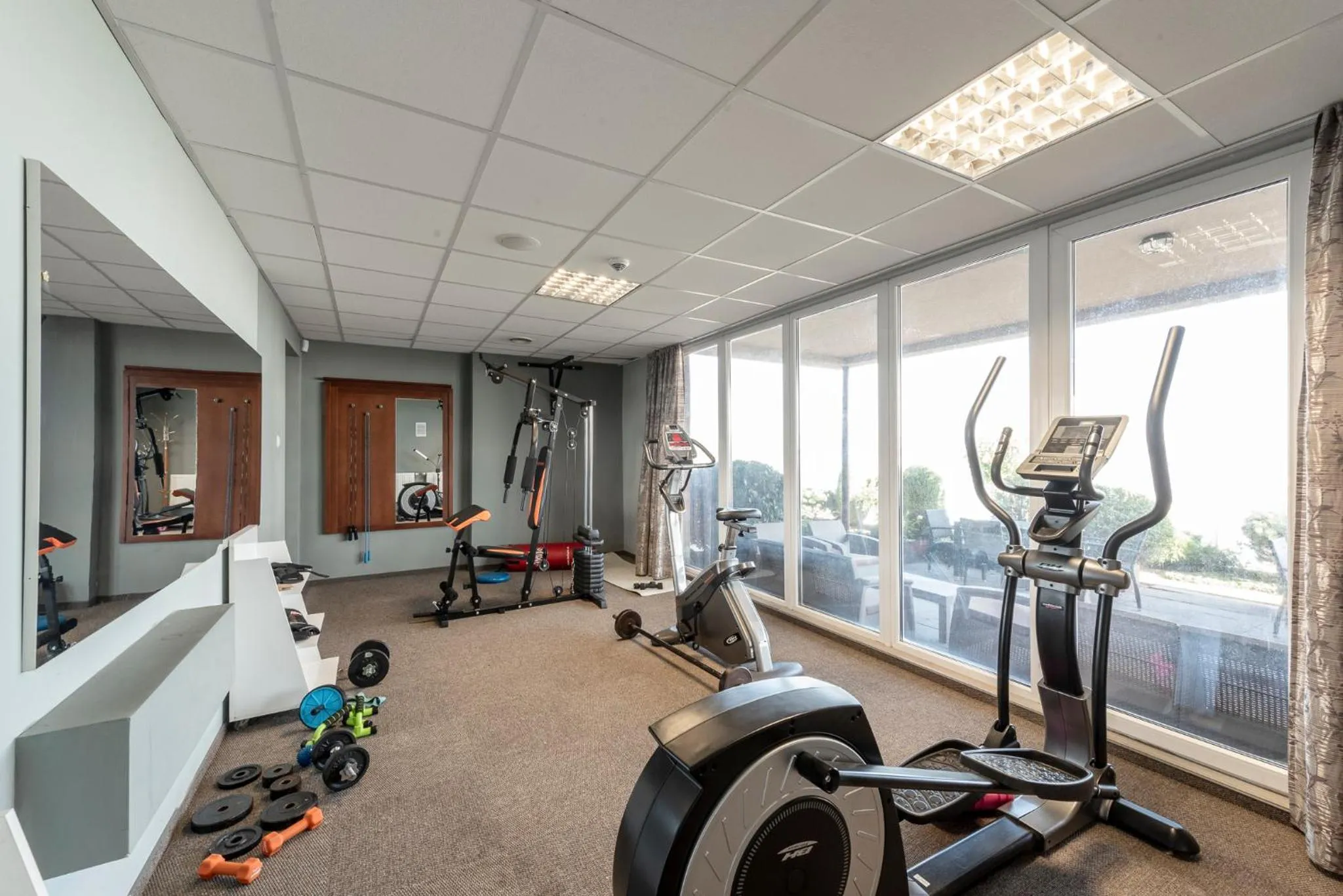 Fitness centre/facilities in Hotel Glamour