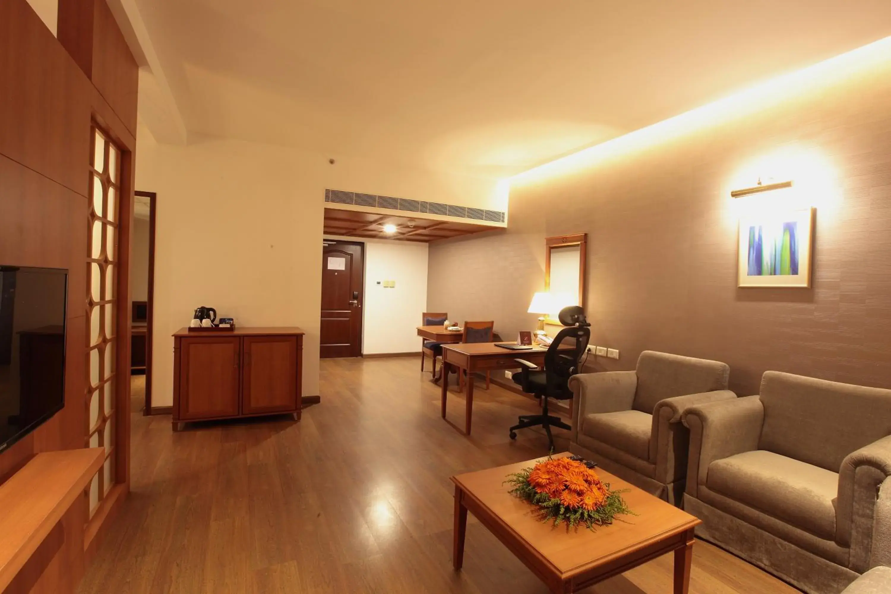 Living room in Monsoon Empress Kochi Living room in Monsoon Empress Kochi