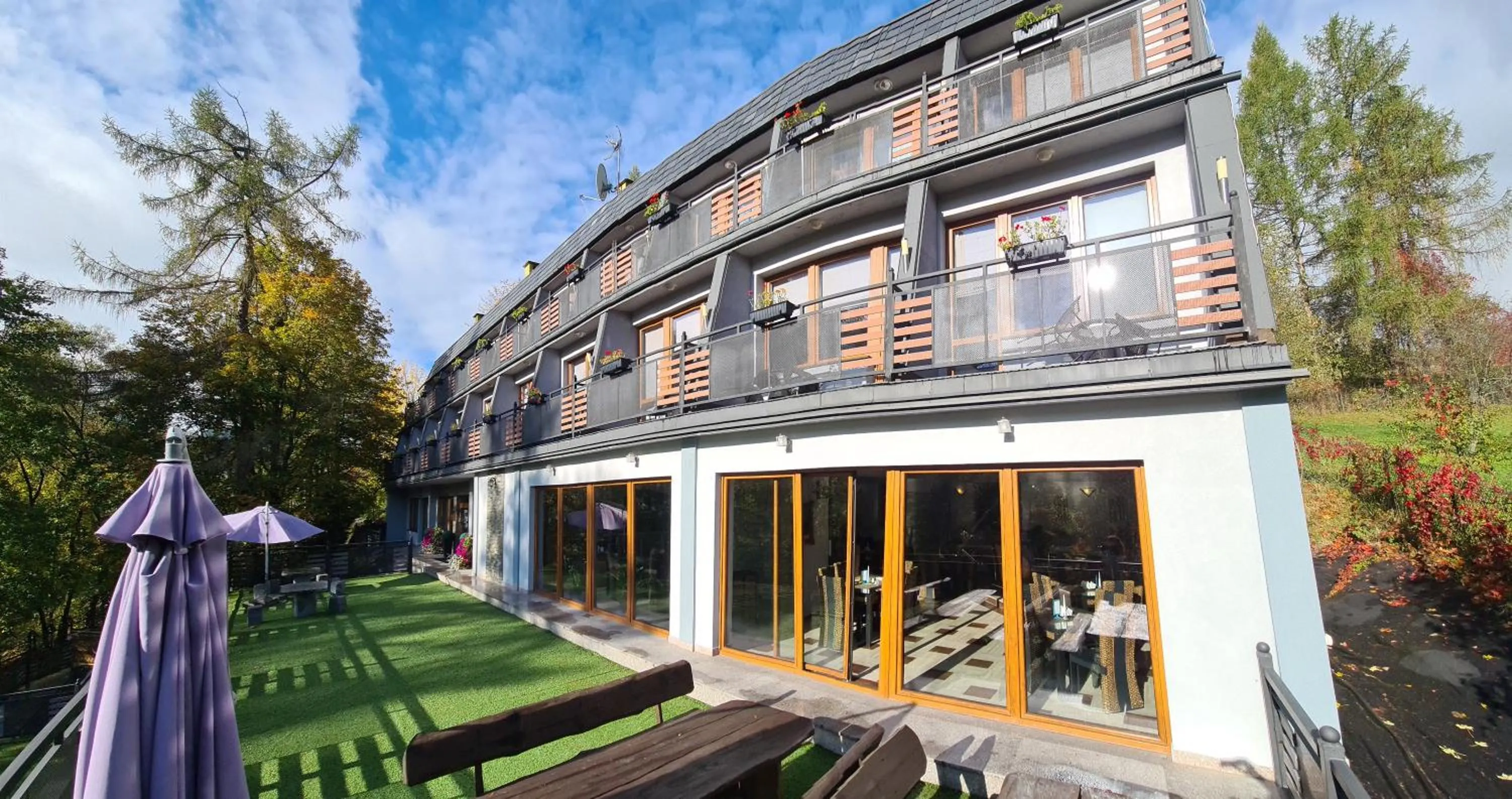 Property building in H&R Polaris Szczawnica