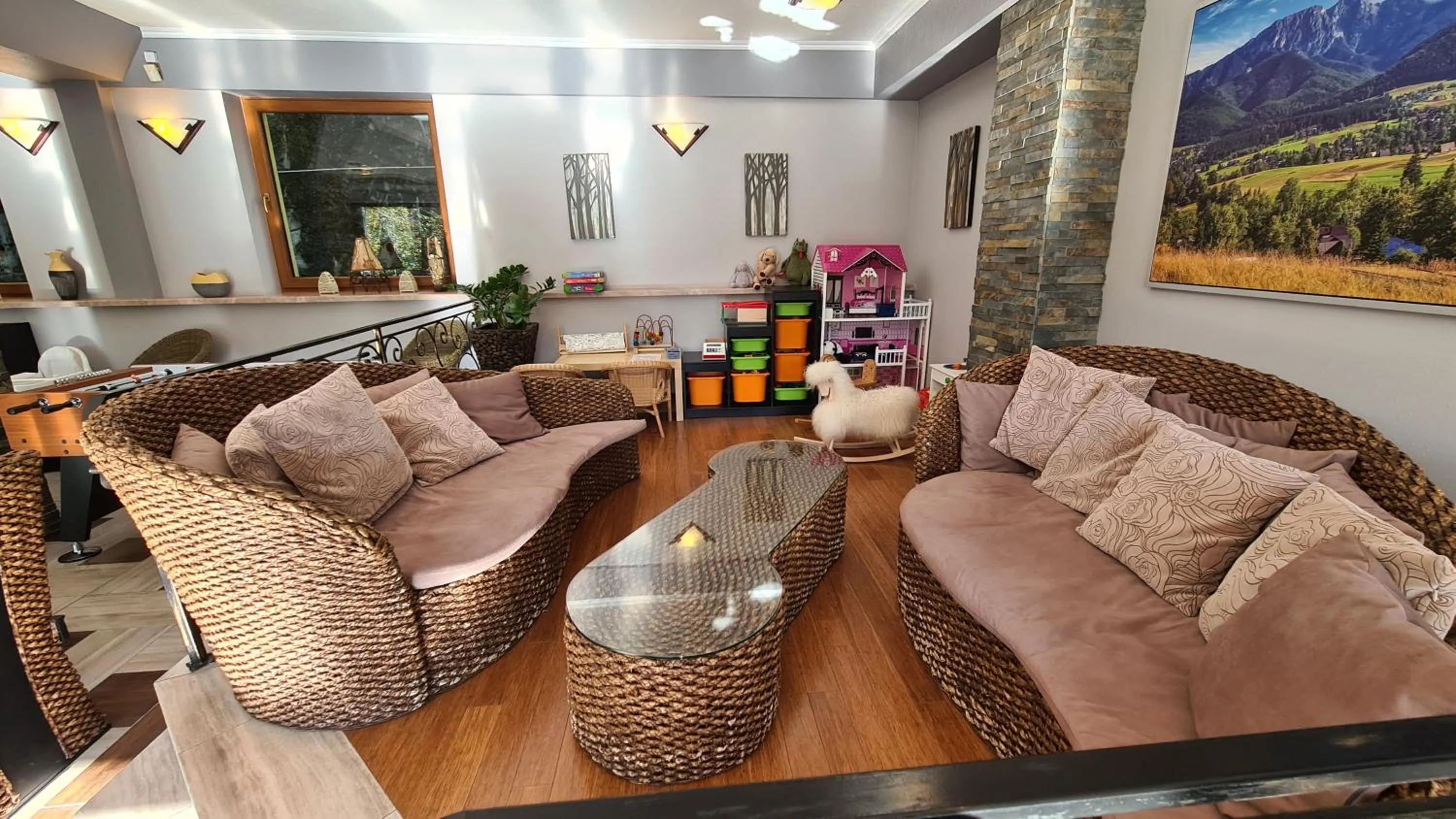 Living room in H&R Polaris Szczawnica