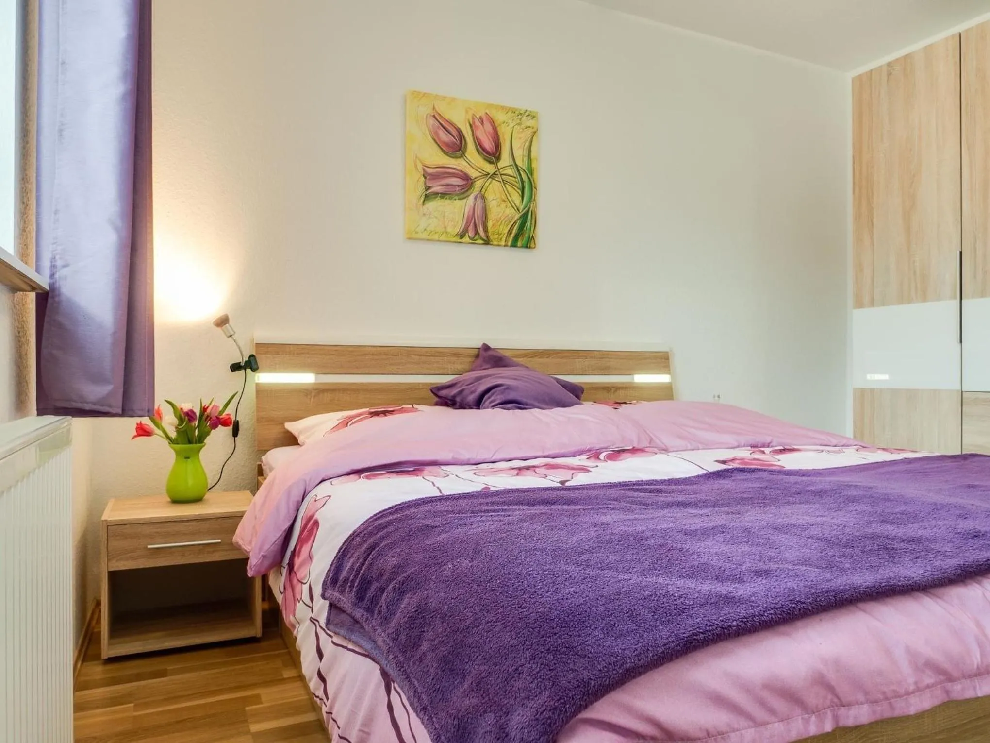 Bed in Wiesenstraße 2 Whg 1