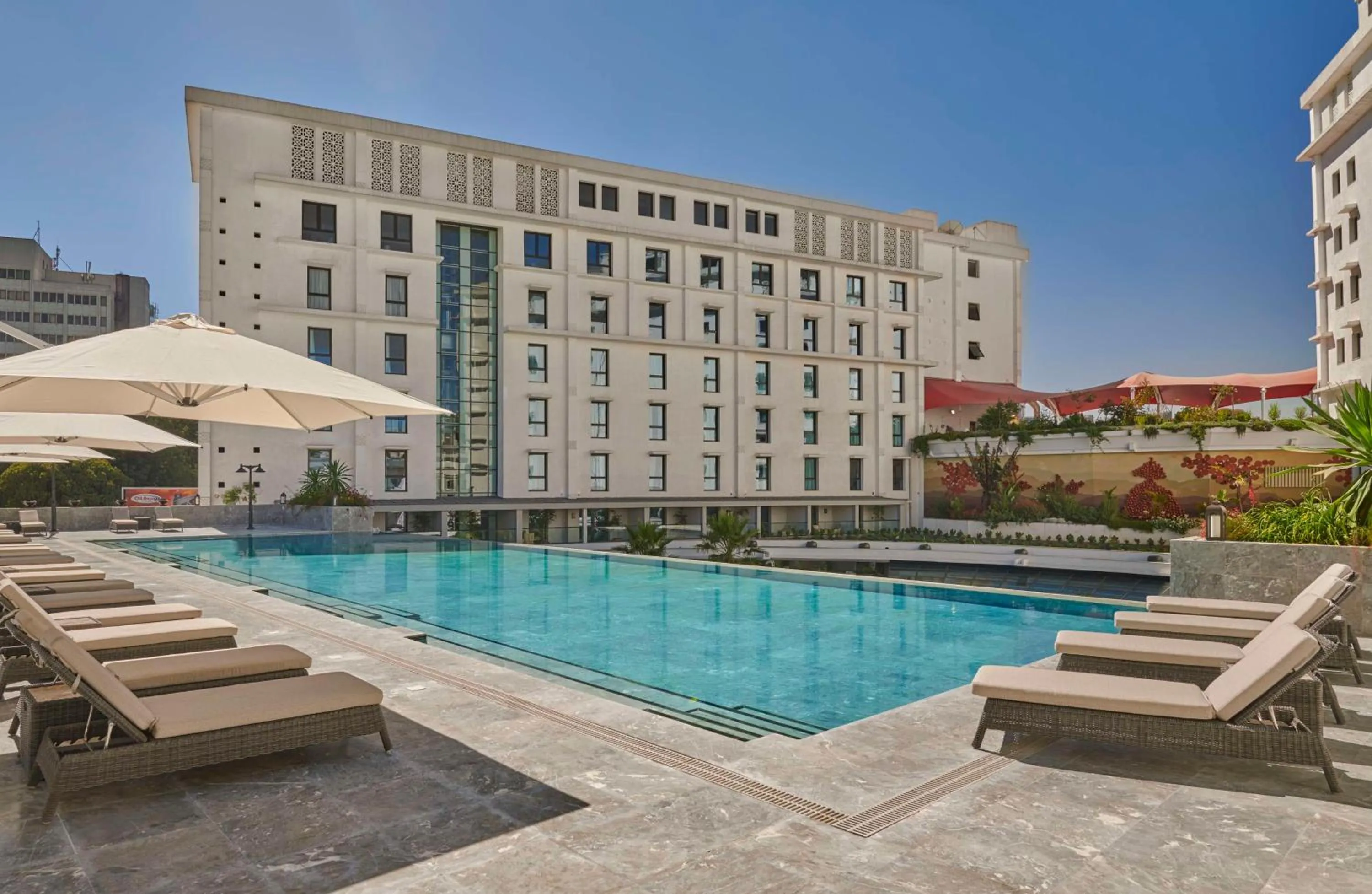 Swimming pool in Hyatt Regency Addis Ababa