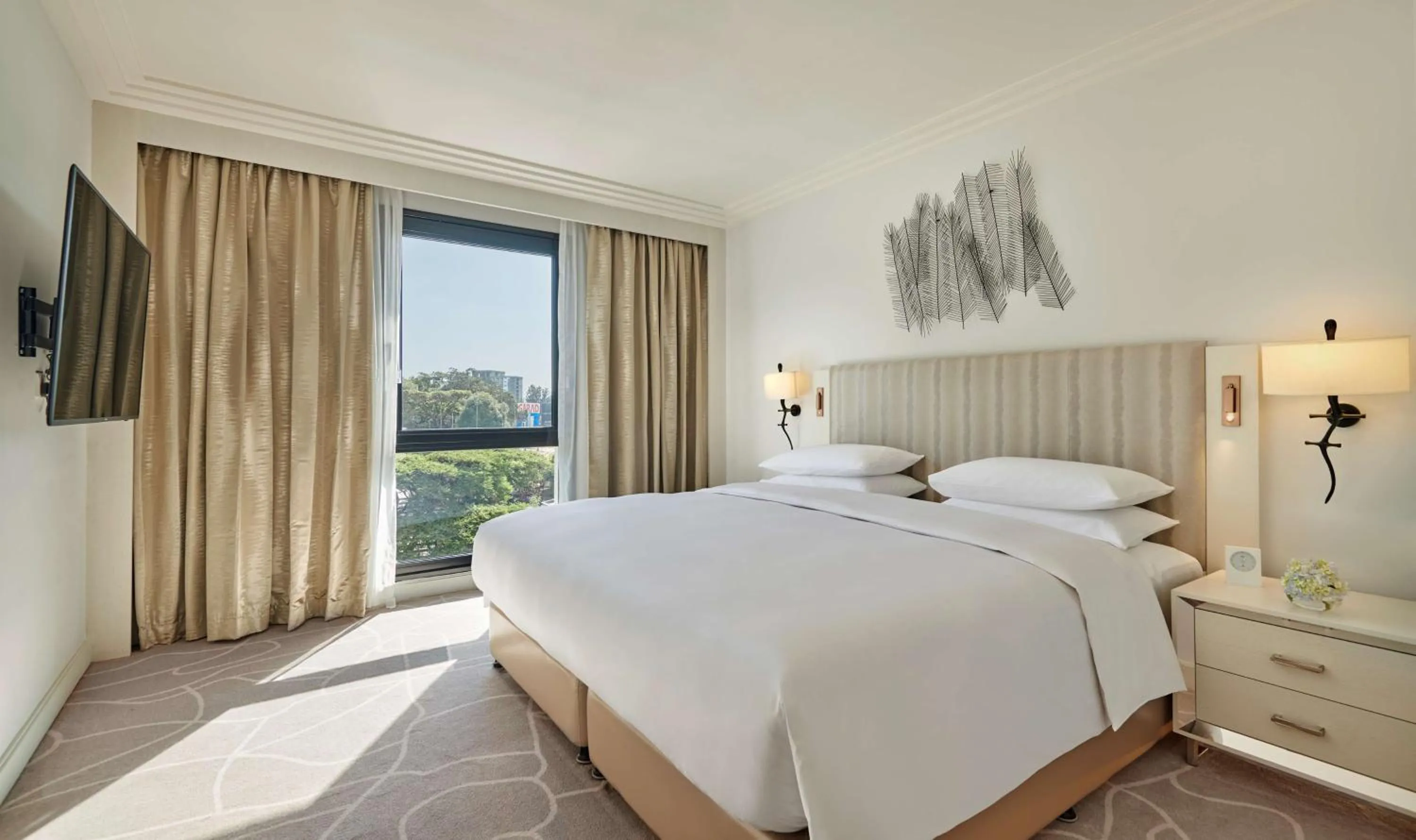 Photo of the whole room, Bed in Hyatt Regency Addis Ababa