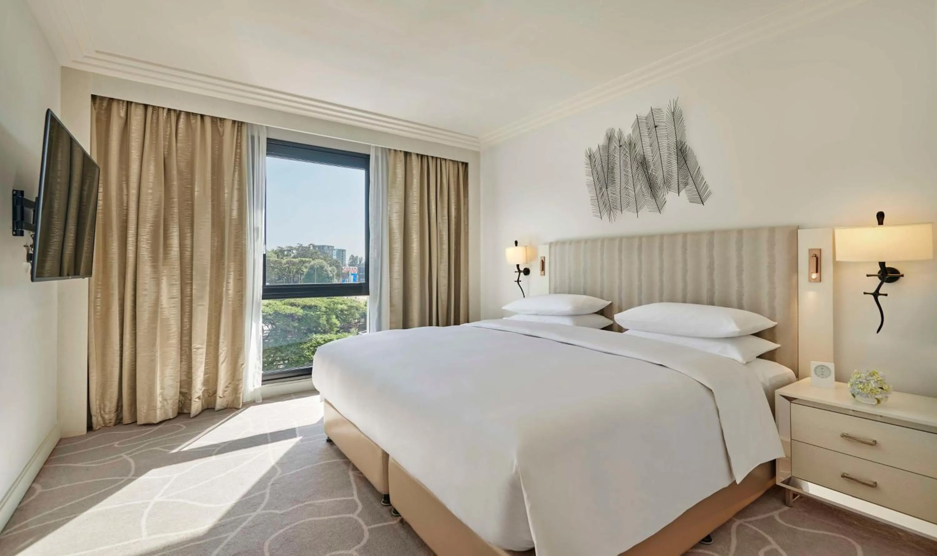 Photo of the whole room, Bed in Hyatt Regency Addis Ababa