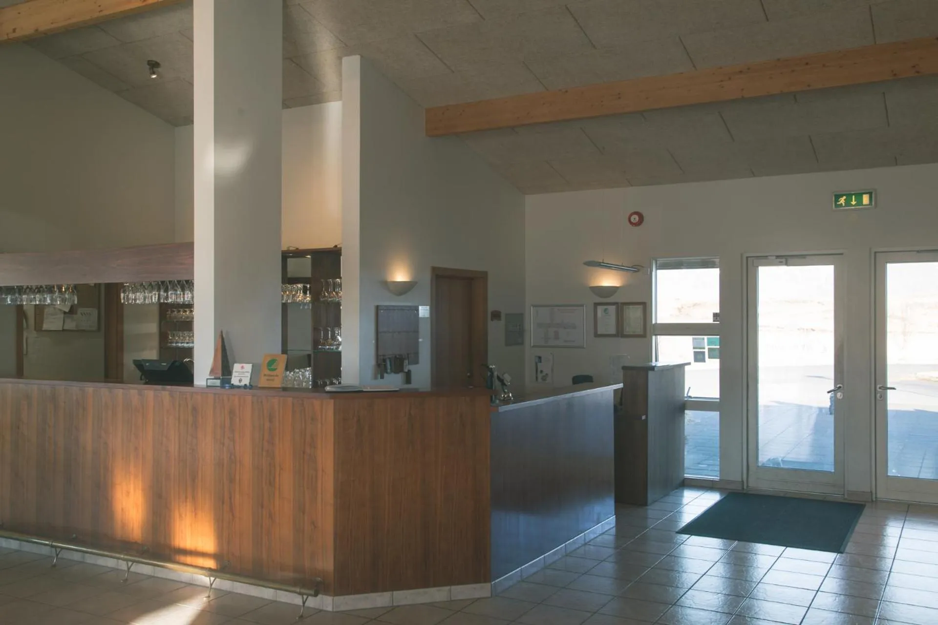 Lobby or reception in Hótel Eldhestar
