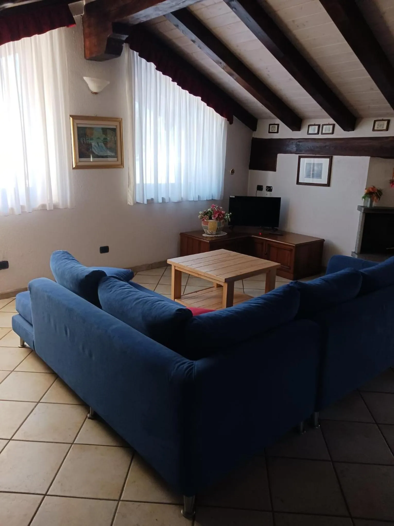 Living room in Au Petit Chevrot