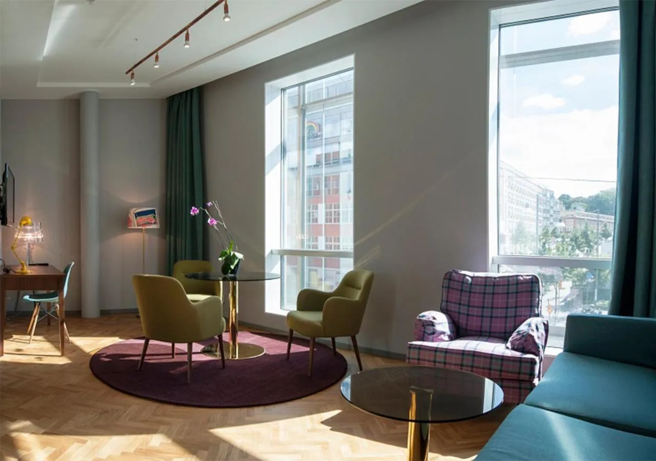 Living room in Apartments By Ligula, Hammarby Sjöstad