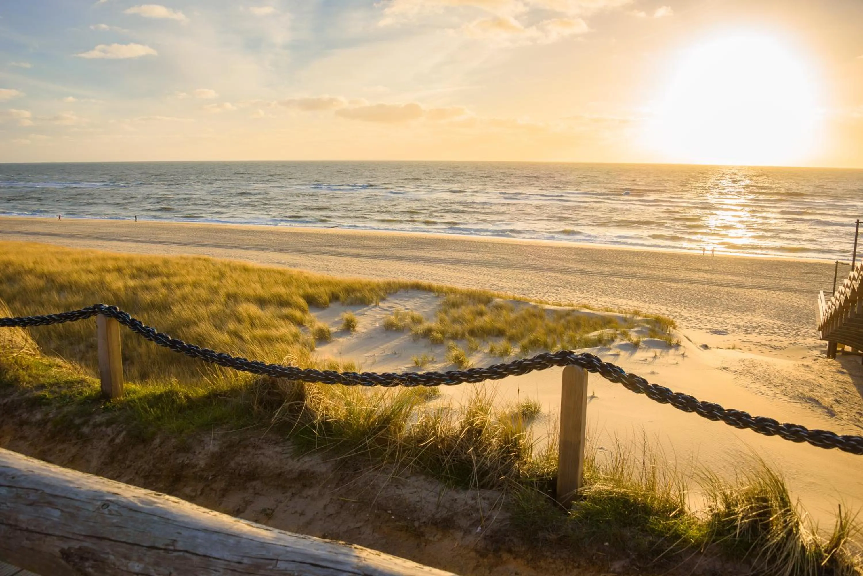 Beach in Pension Luuward 3 Sterne superior Hotel