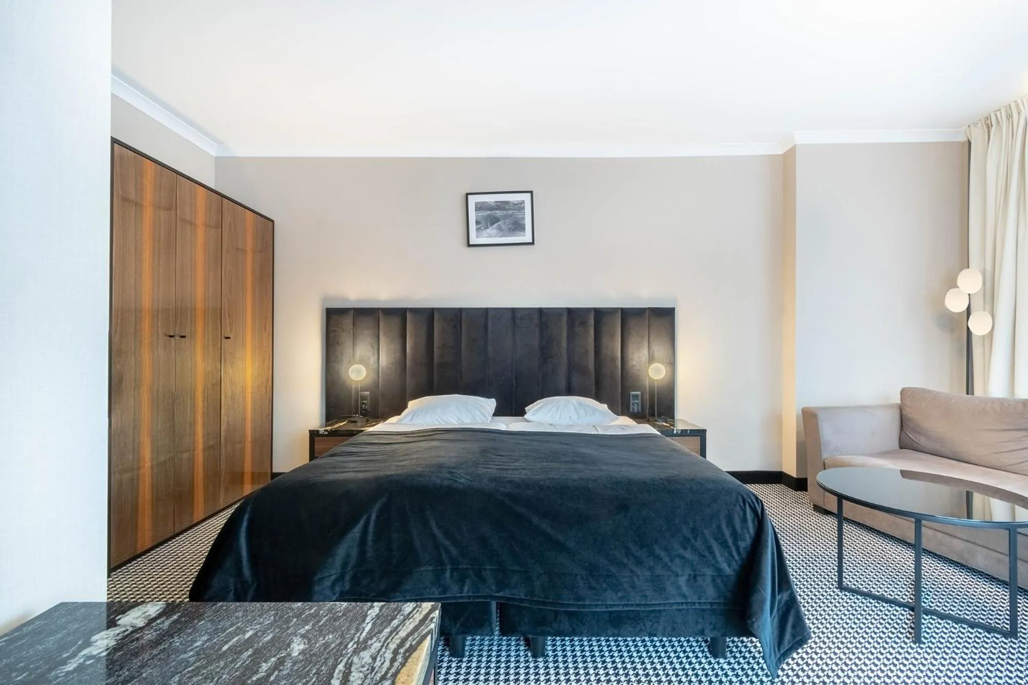 Bedroom, Bed in Hotel Leda Spa - Adults Only
