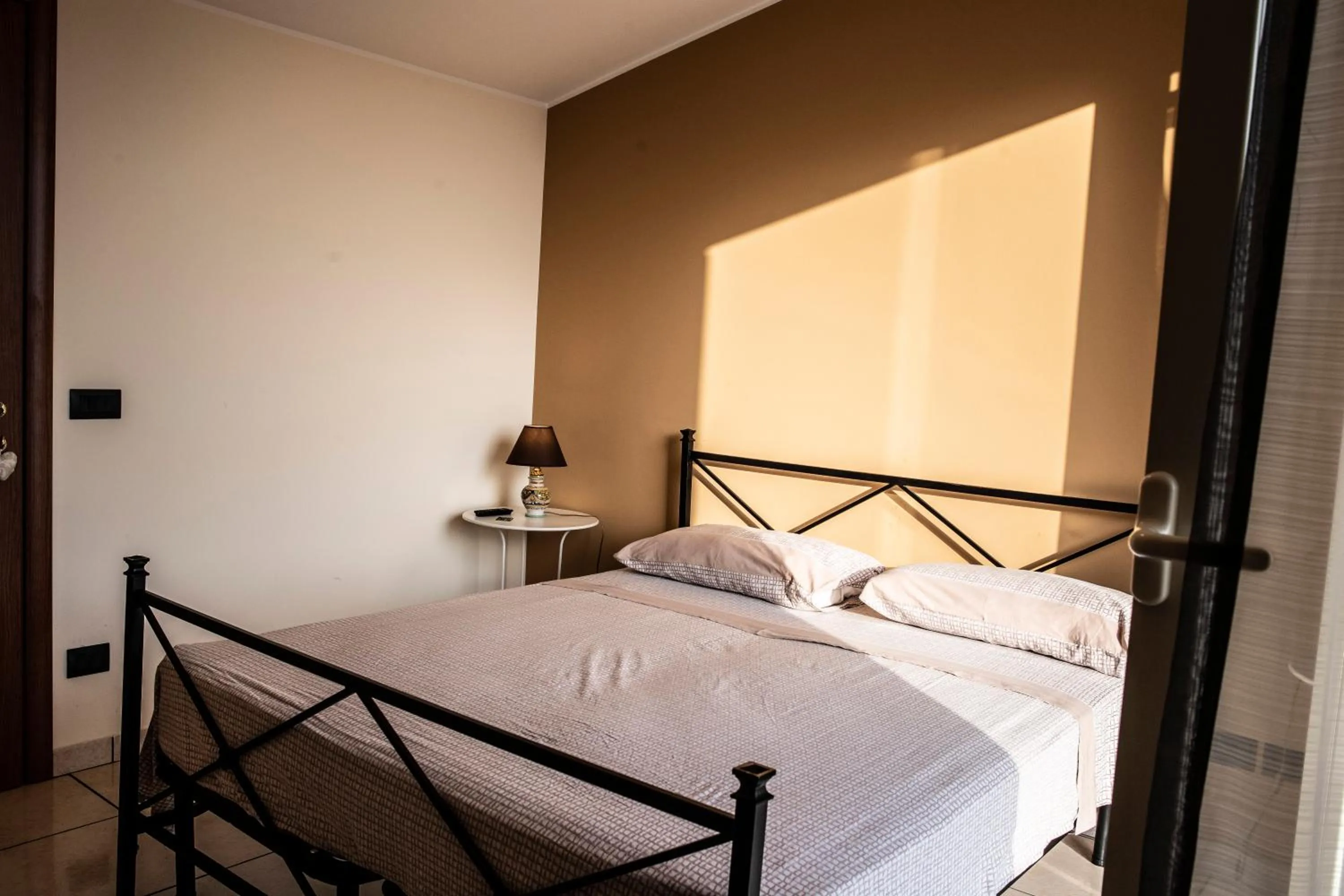 Bed in B&B Caravello
