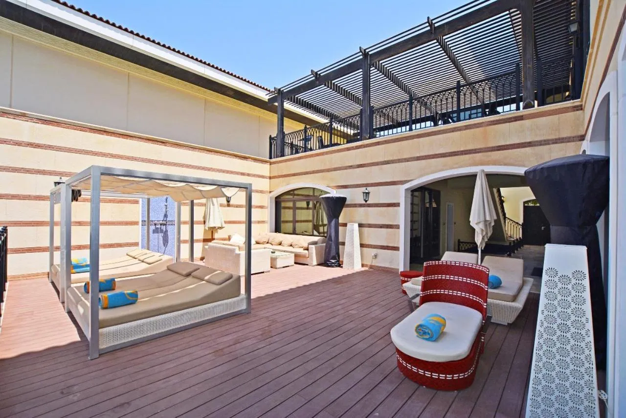 Balcony/Terrace in Zabeel Saray Royal Residences Lagoon Villa