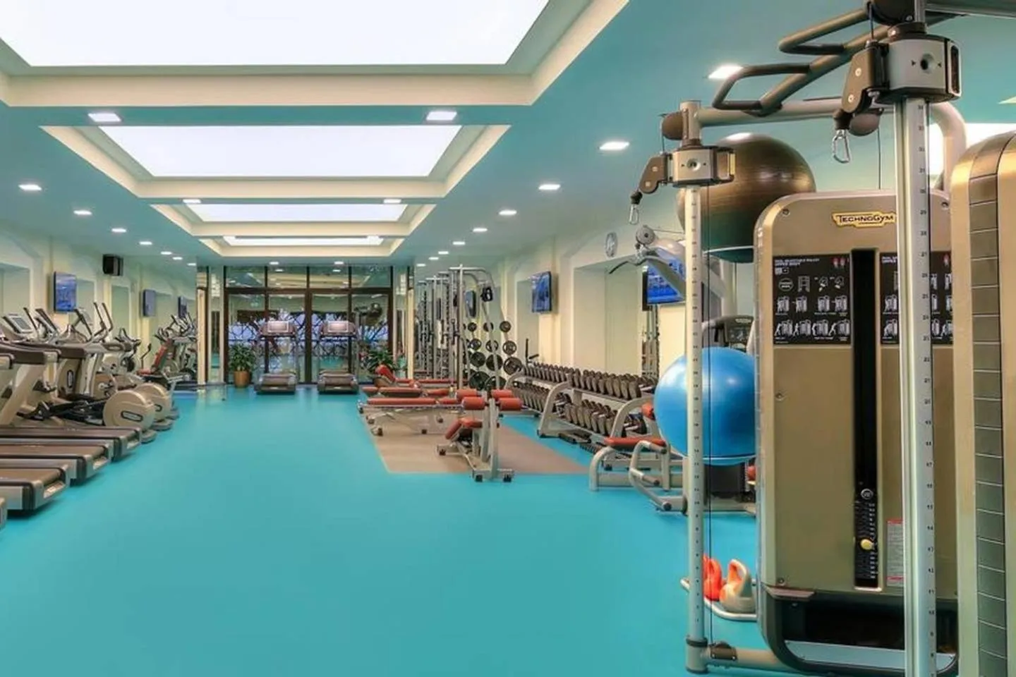 Fitness centre/facilities in Zabeel Saray Royal Residences Lagoon Villa