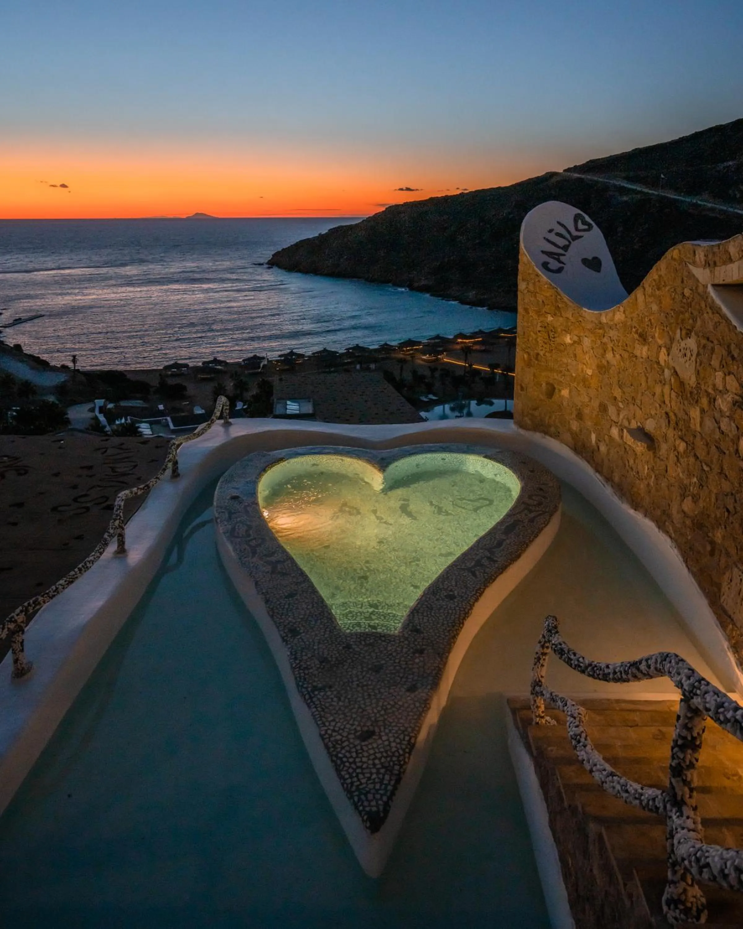 Natural landscape in Calilo