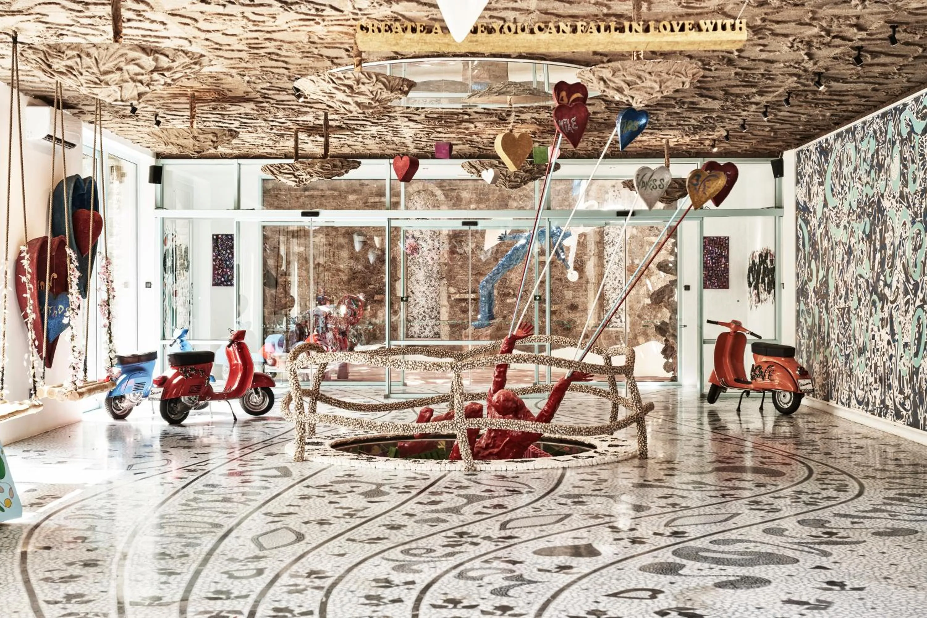 Lobby or reception in Calilo