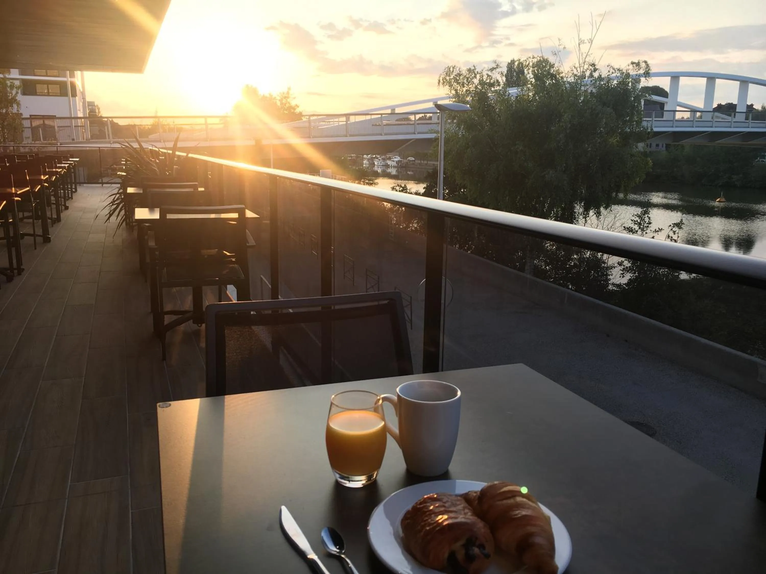 Balcony/Terrace in Aiden by Best Western T'aim Hotel & SPA