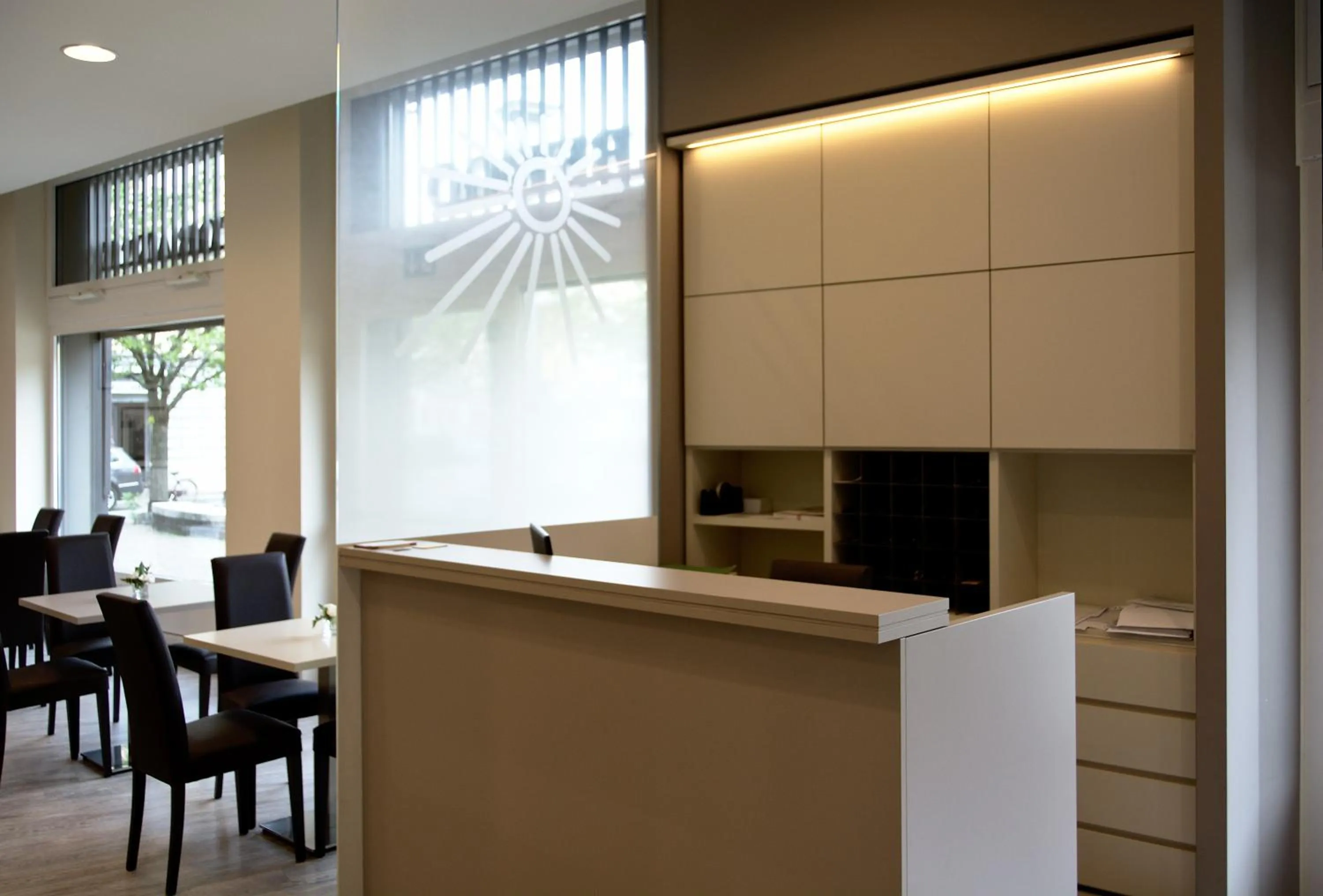 Lobby or reception in Albergo Sole