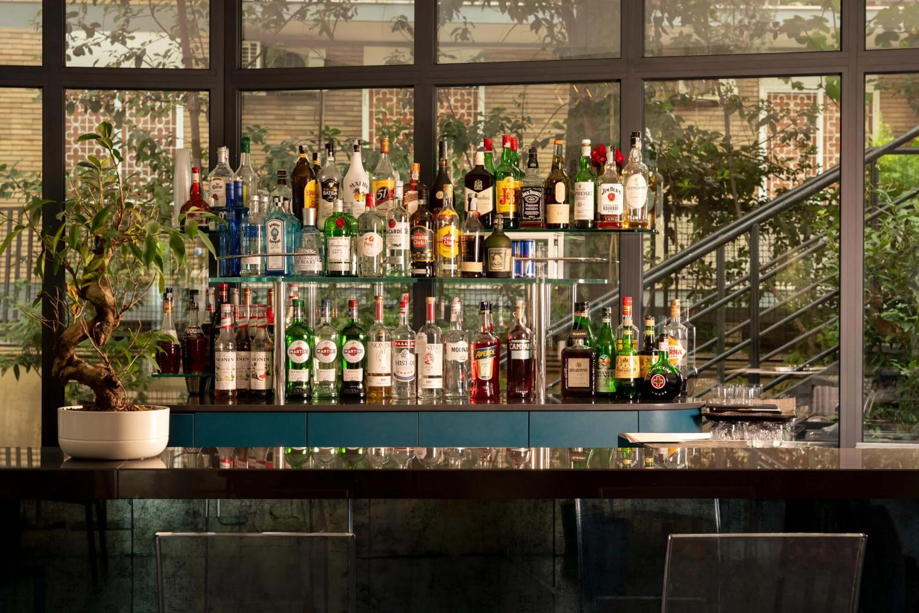 Lounge or bar in Hotel American Palace Eur