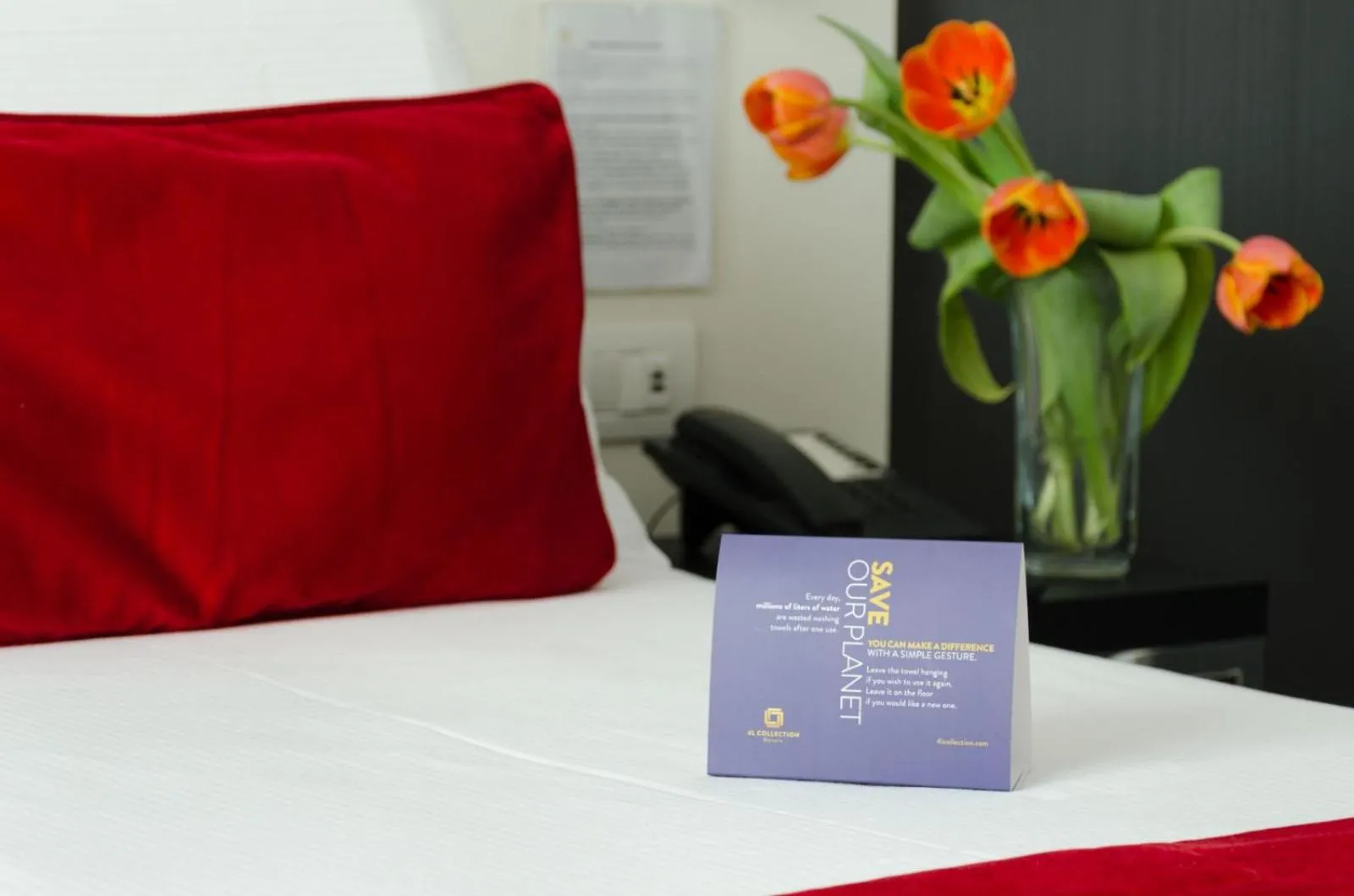 Bed in Hotel American Palace Eur