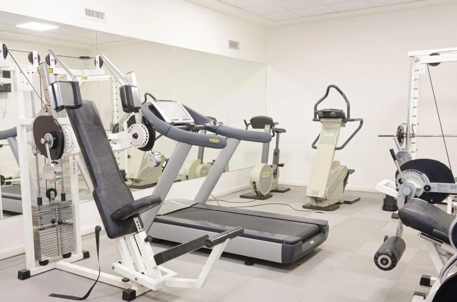 Fitness centre/facilities in Hotel American Palace Eur