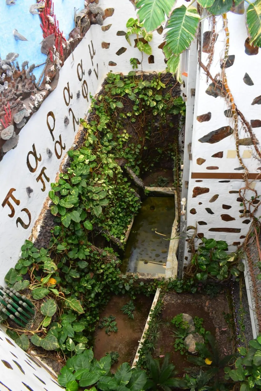 Garden in La Fonda Aeropuerto