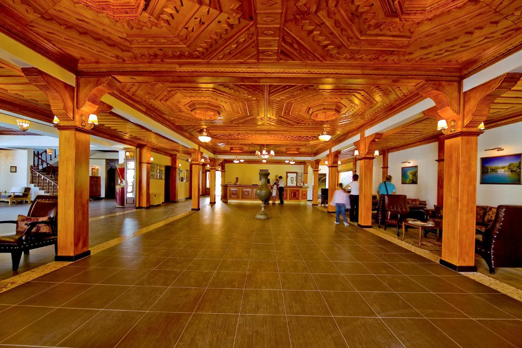 Lobby or reception in Yucelen Hotel
