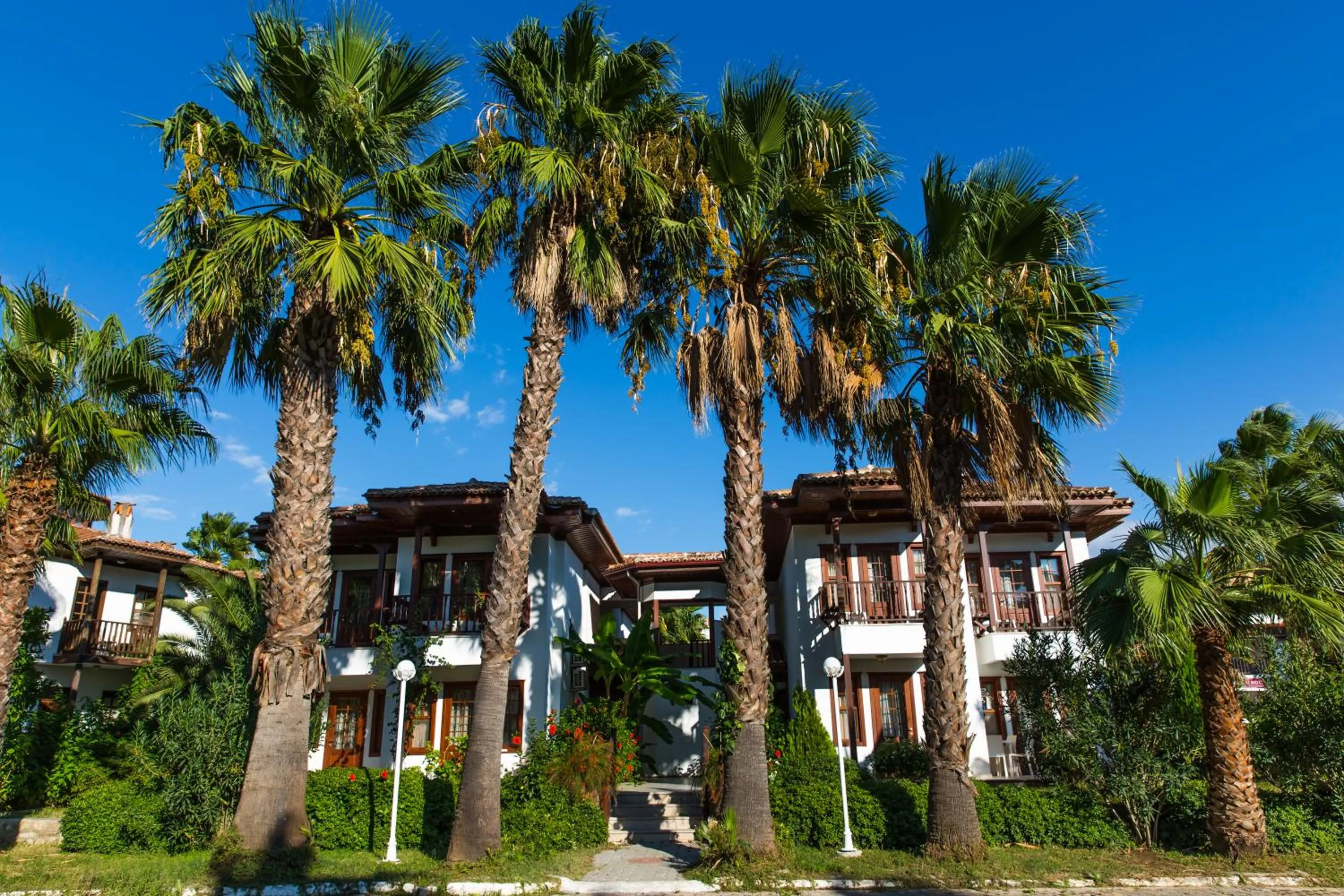 Facade/entrance in Yucelen Hotel