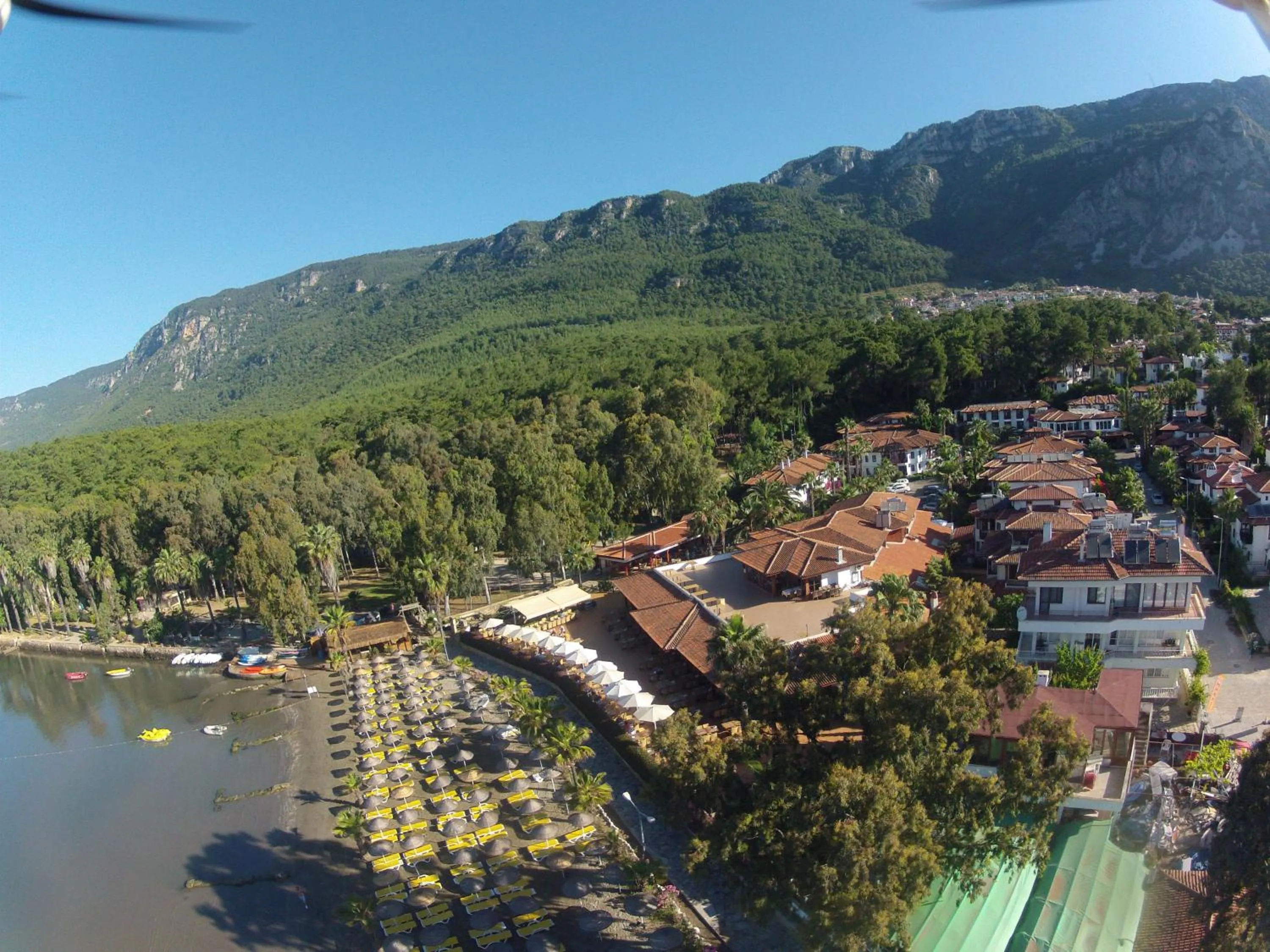 Bird's eye view in Yucelen Hotel