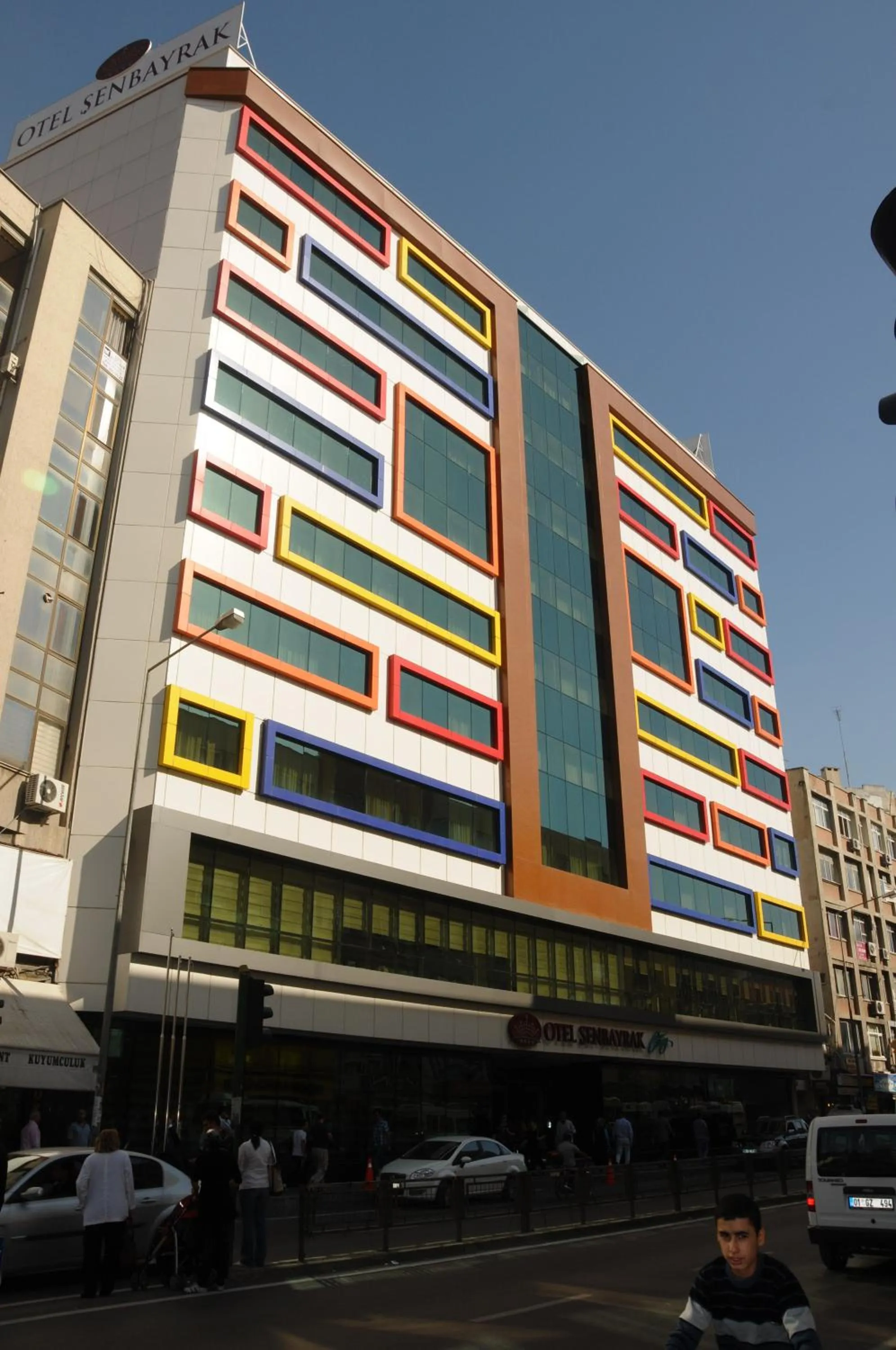 Facade/entrance in Hotel Senbayrak City
