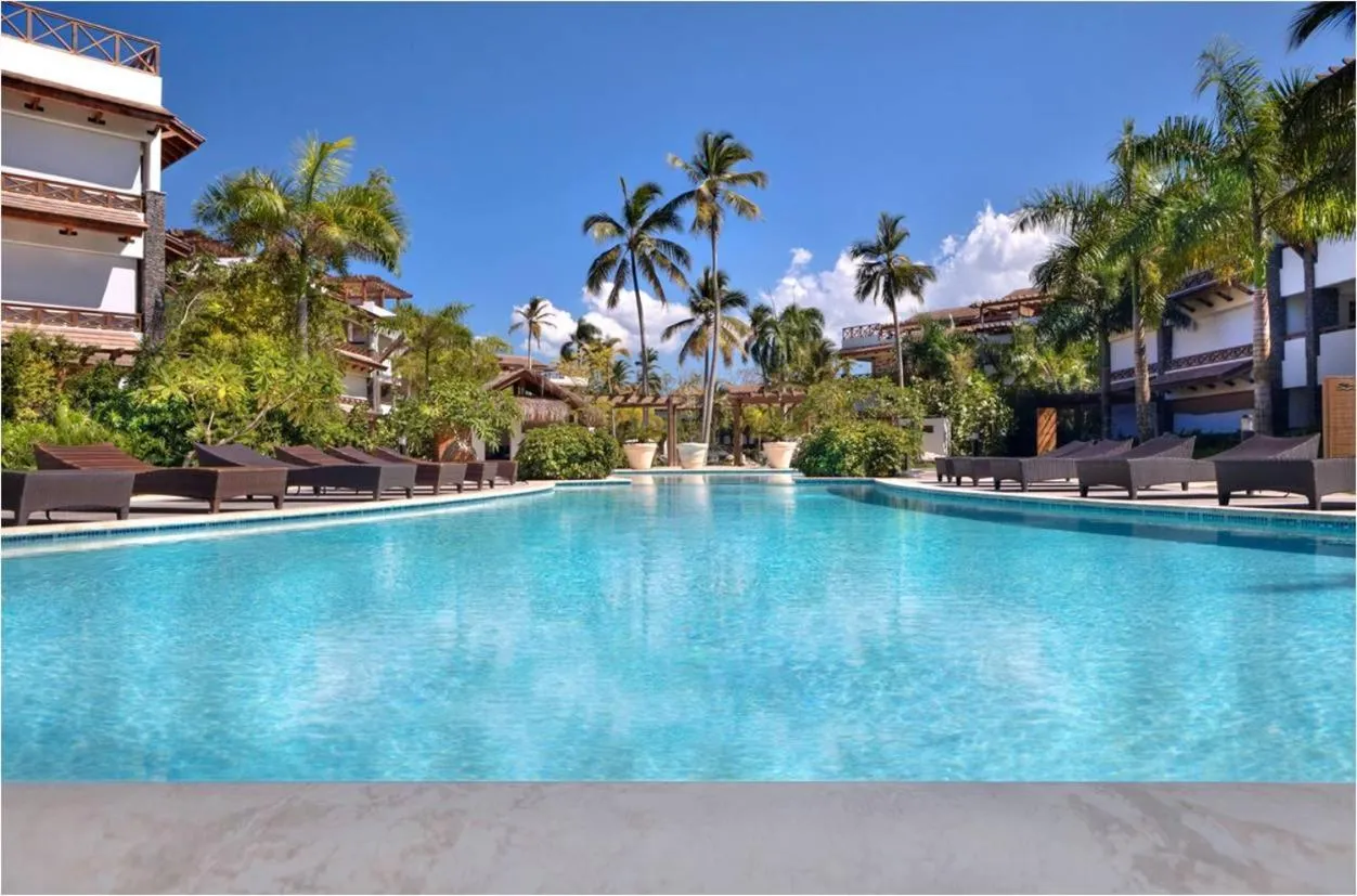 Pool view in Xeliter Balcones del Atlantico - Las Terrenas